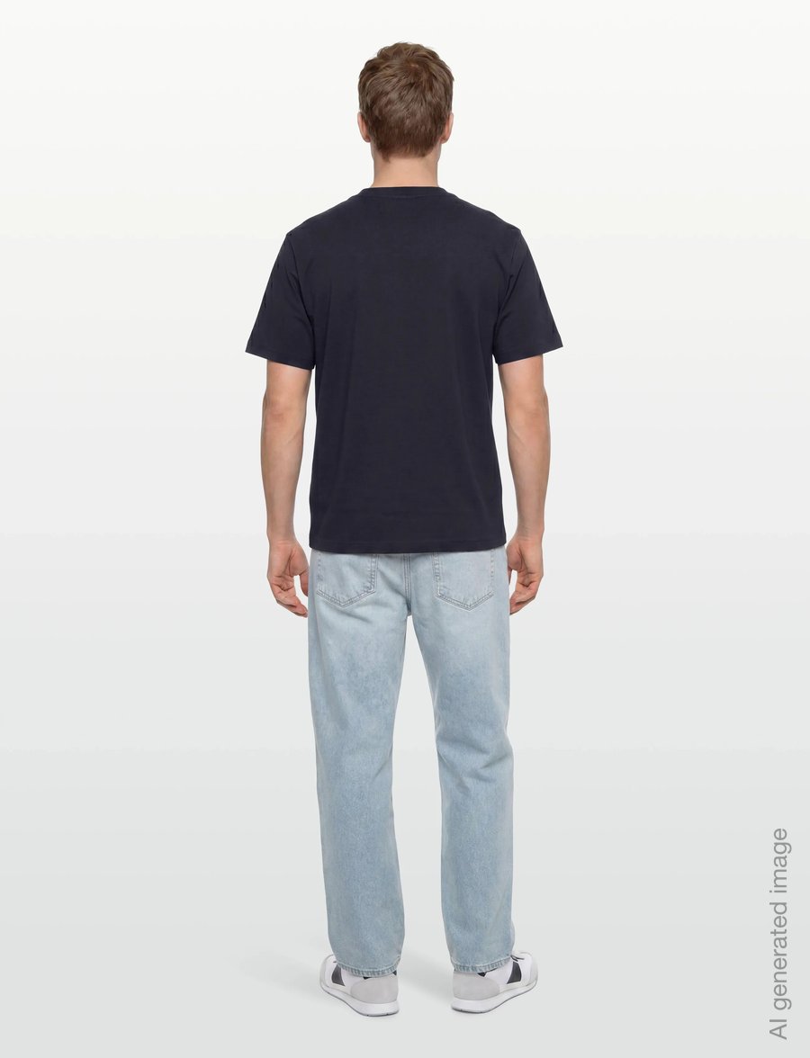 BOSS - TS_Iconic Logo - oberteile & t-shirts - dark blue - 4