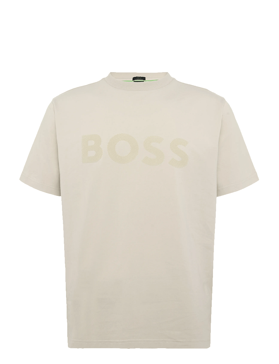 BOSS - TS_Iconic Logo - oberteile & t-shirts - light beige - 1