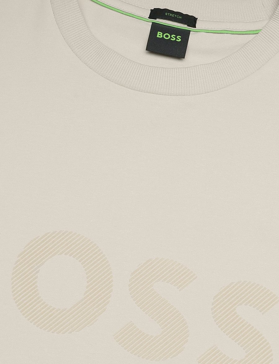 BOSS - TS_Iconic Logo - oberteile & t-shirts - light beige - 5