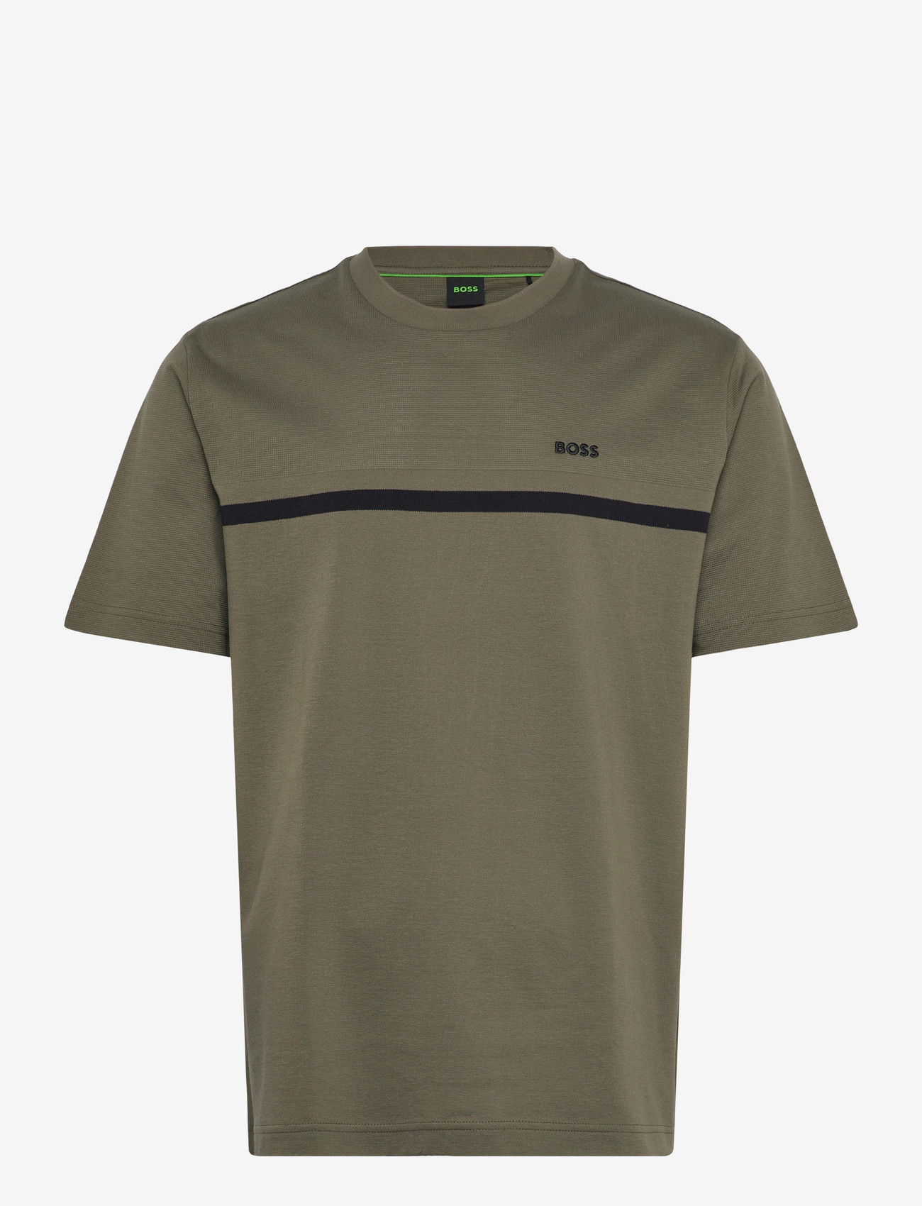 BOSS - TS_Join Structure - kurzärmelige - dark beige - 0