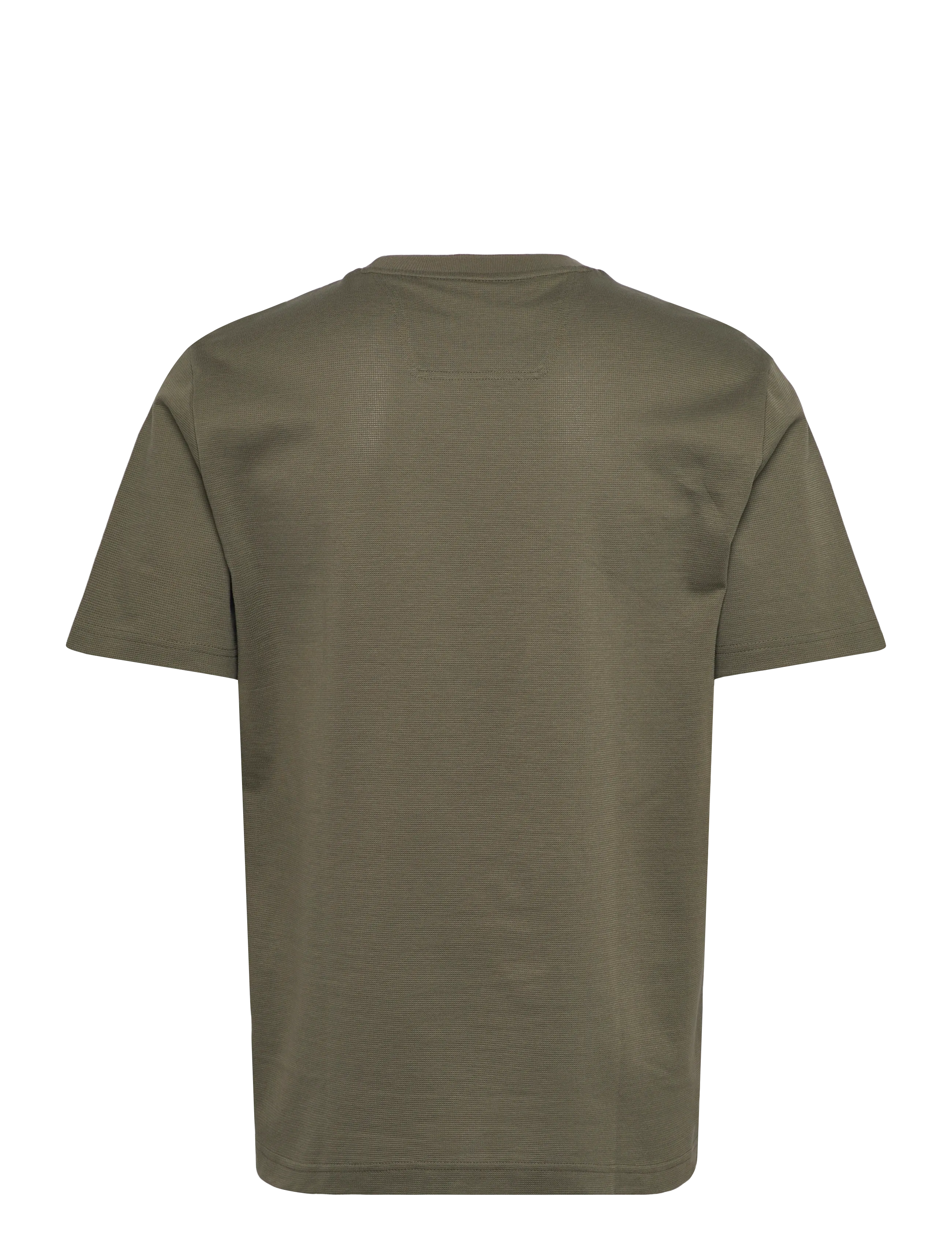 BOSS - TS_Join Structure - short-sleeved t-shirts - dark beige - 1