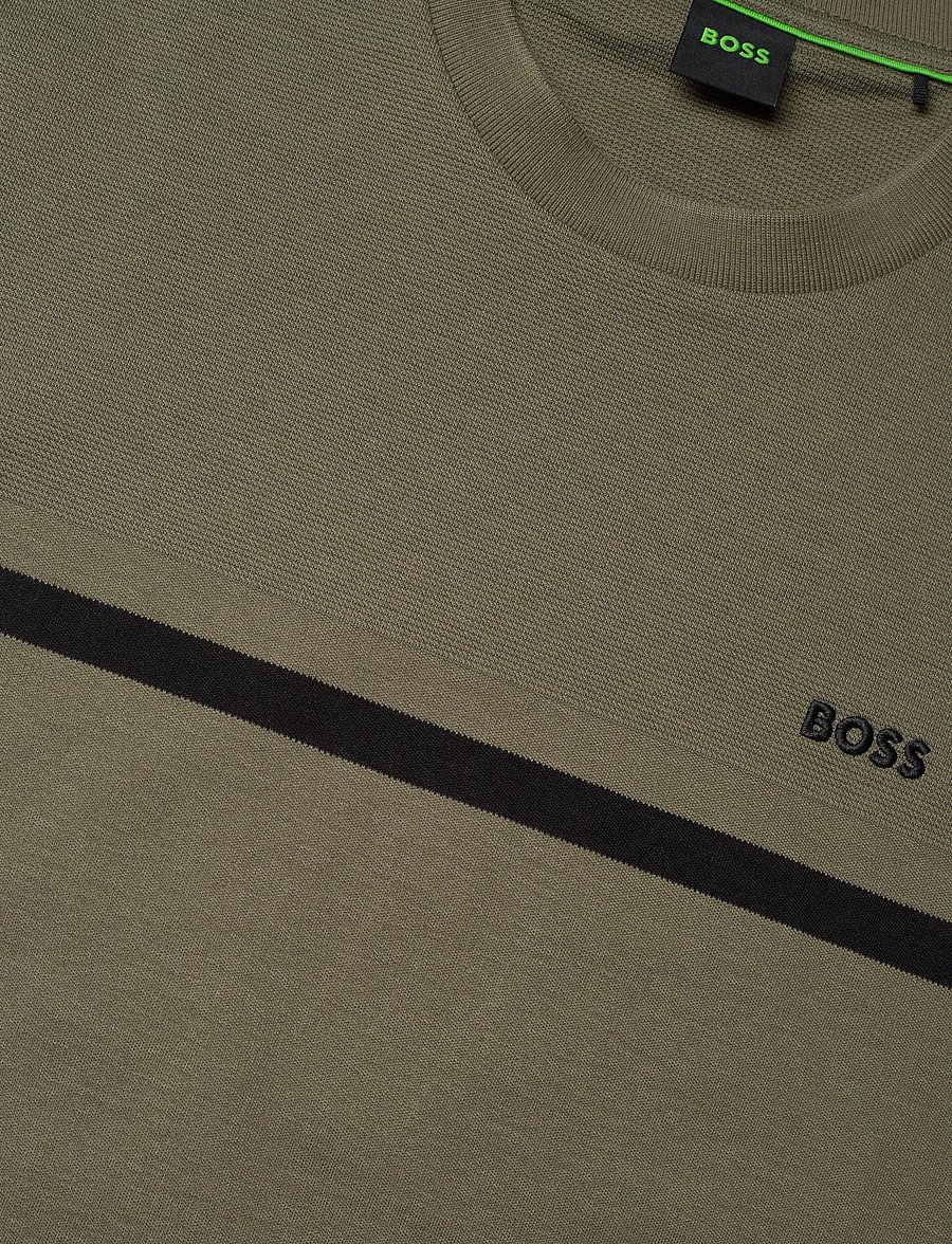 BOSS - TS_Join Structure - kurzärmelig - dark beige - 2