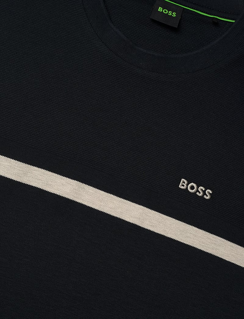 BOSS - TS_Join Structure - kurzärmelig - dark blue - 2
