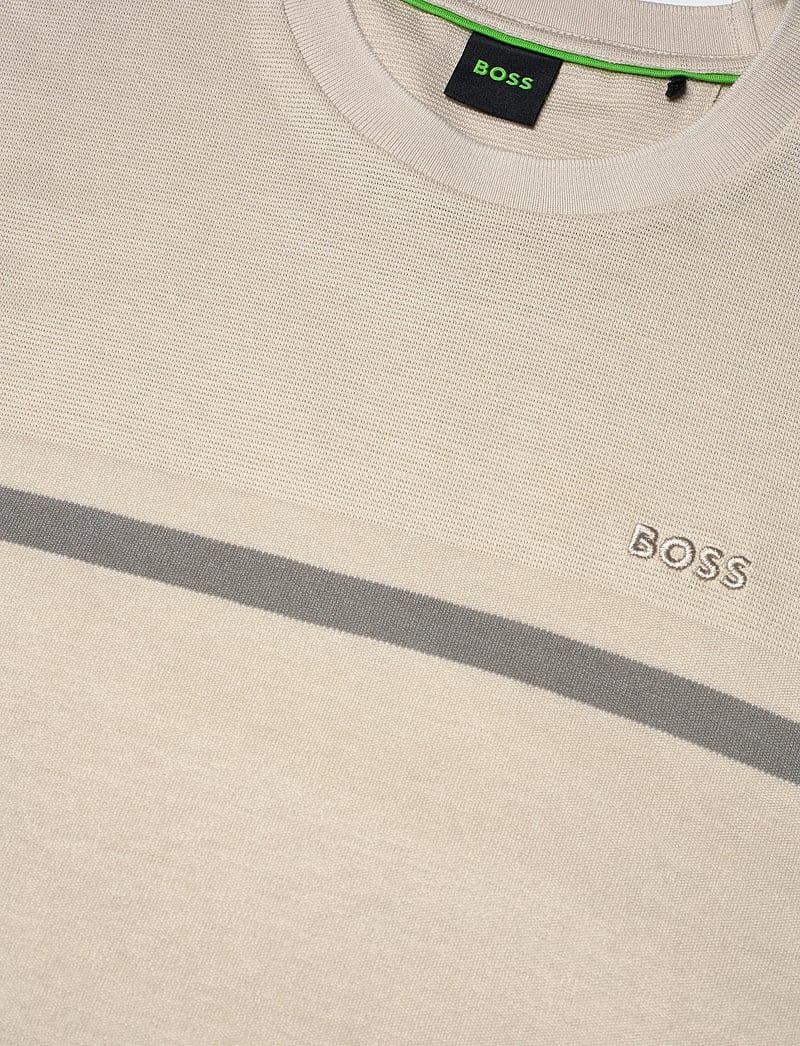 BOSS - TS_Join Structure - kortærmede t-shirts - light beige - 2