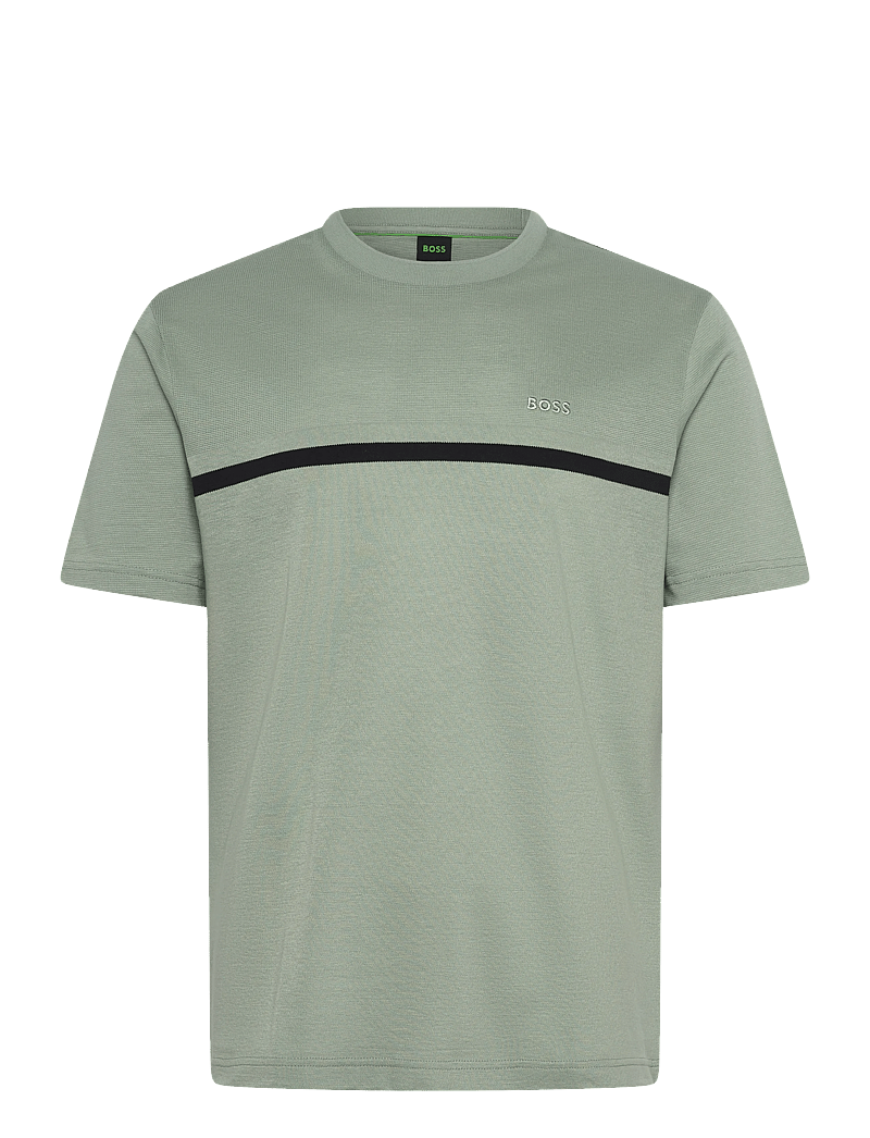 BOSS - TS_Join Structure - kortærmede t-shirts - open green - 0