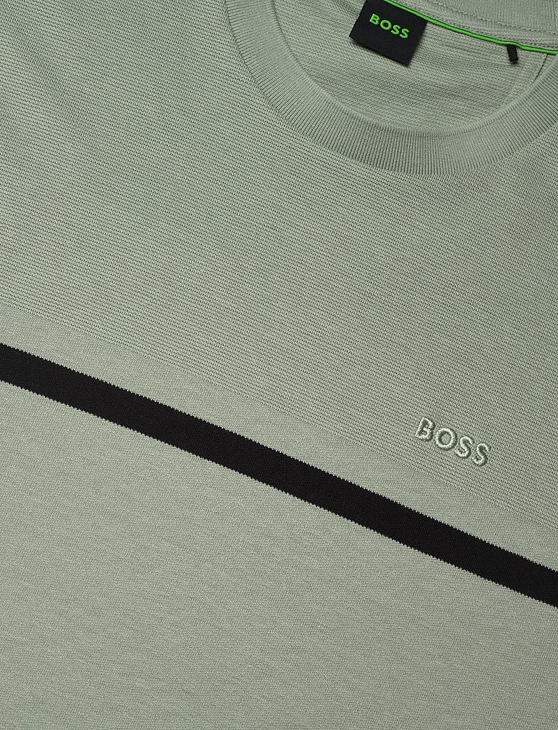 BOSS - TS_Join Structure - kortærmede t-shirts - open green - 2