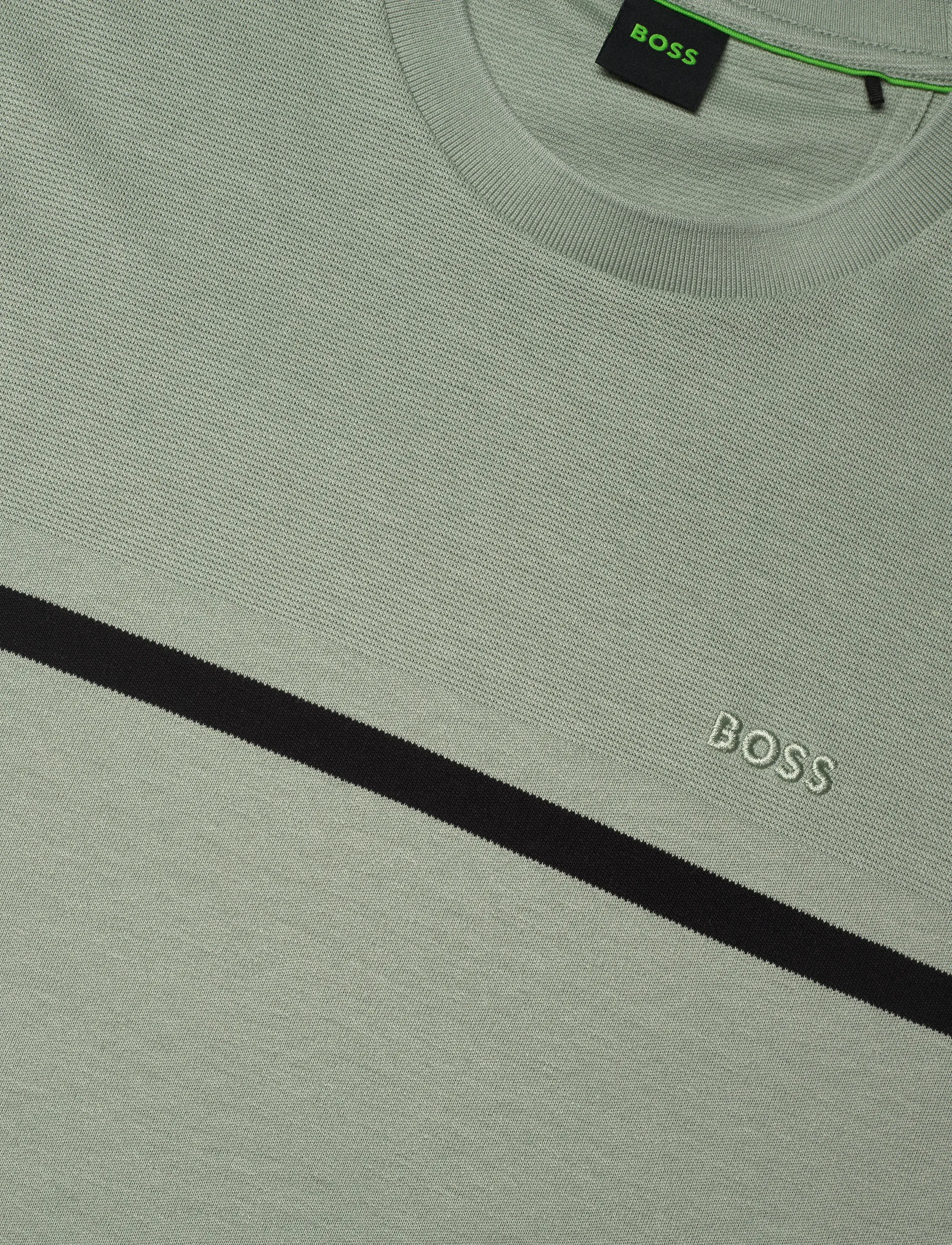 BOSS - TS_Join Structure - short-sleeved t-shirts - open green - 2