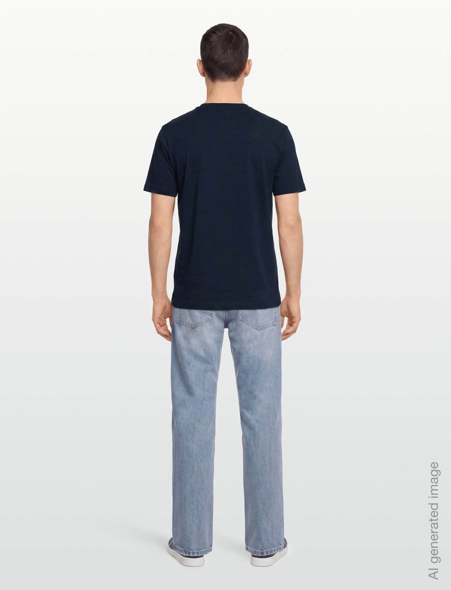 BOSS - TS_Join Logo - t-shirts - dark blue - 4