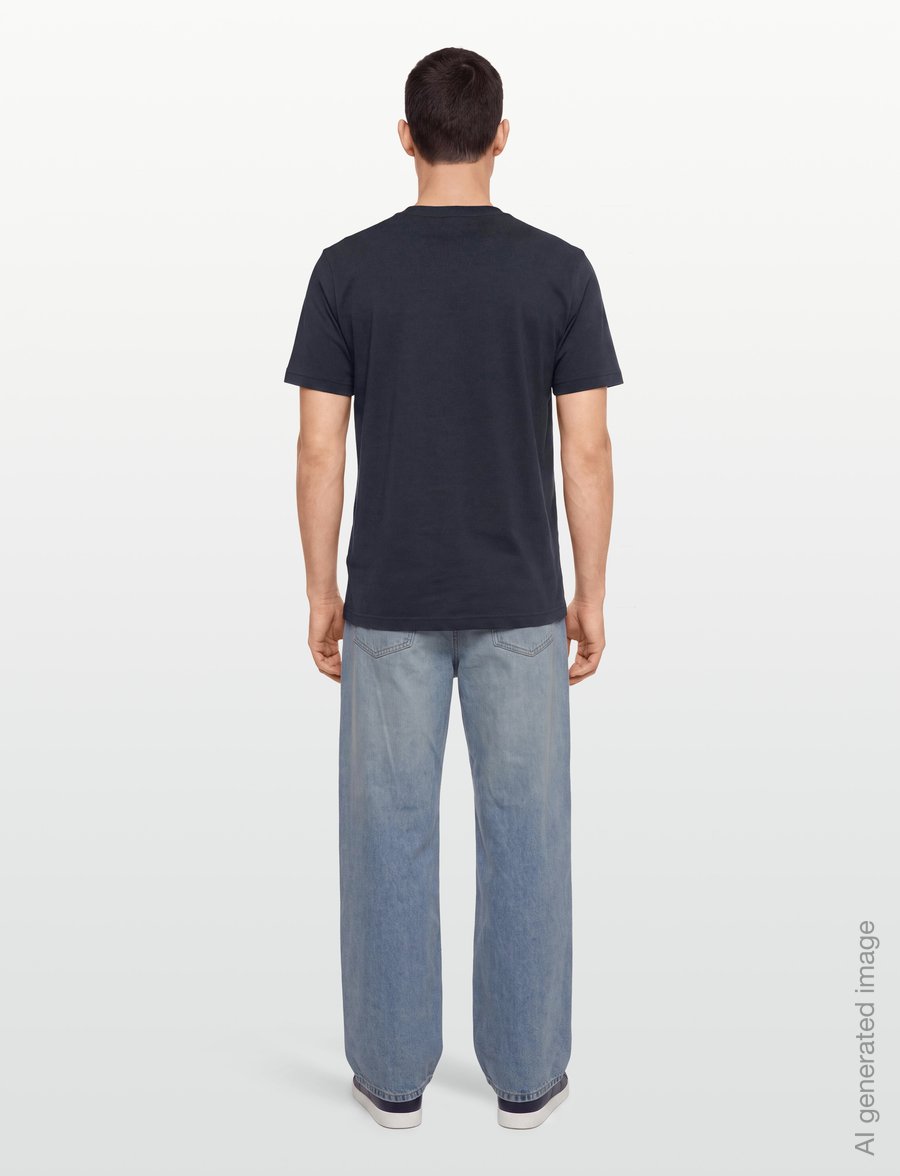 BOSS - TS_Join Logo - oberteile & t-shirts - dark blue - 4