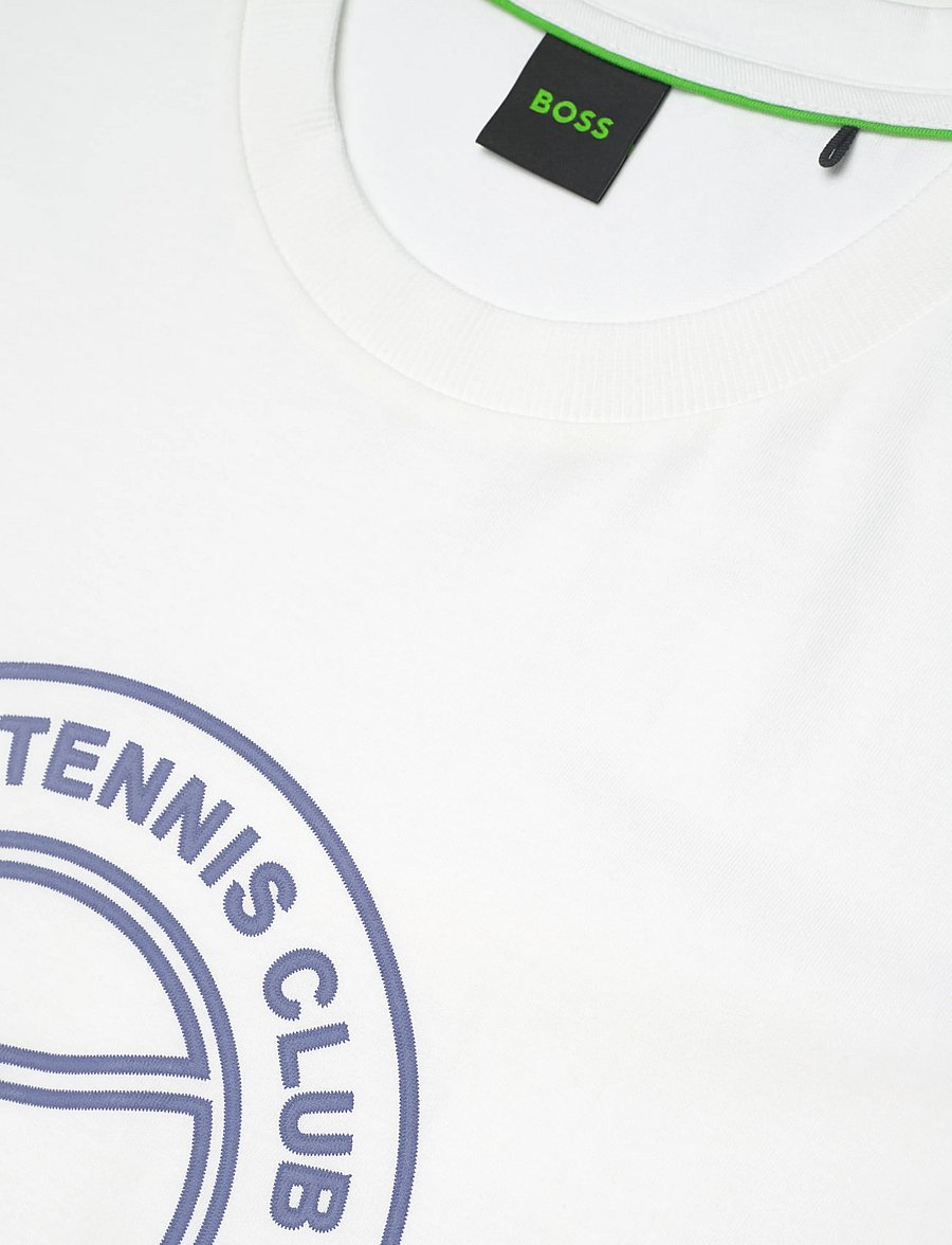 BOSS - TS_Join Logo - kortärmade t-shirts - natural - 2
