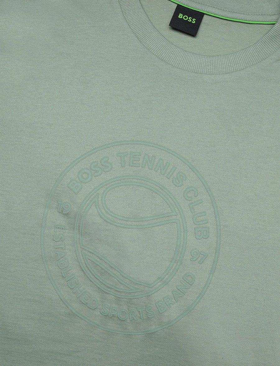 BOSS - TS_Join Logo - oberteile & t-shirts - open green - 5