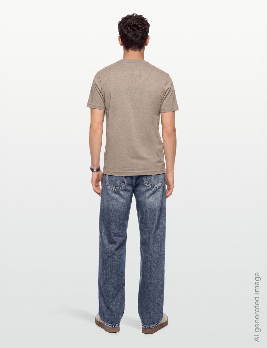 BOSS - TS_Logo - oberteile & t-shirts - light/pastel brown - 4