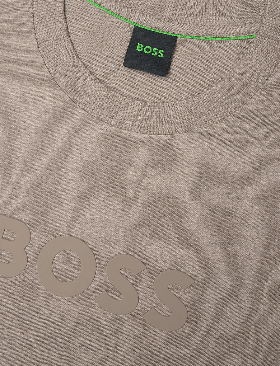 BOSS - TS_Logo - alussärgid ja t-särgid - light/pastel brown - 2