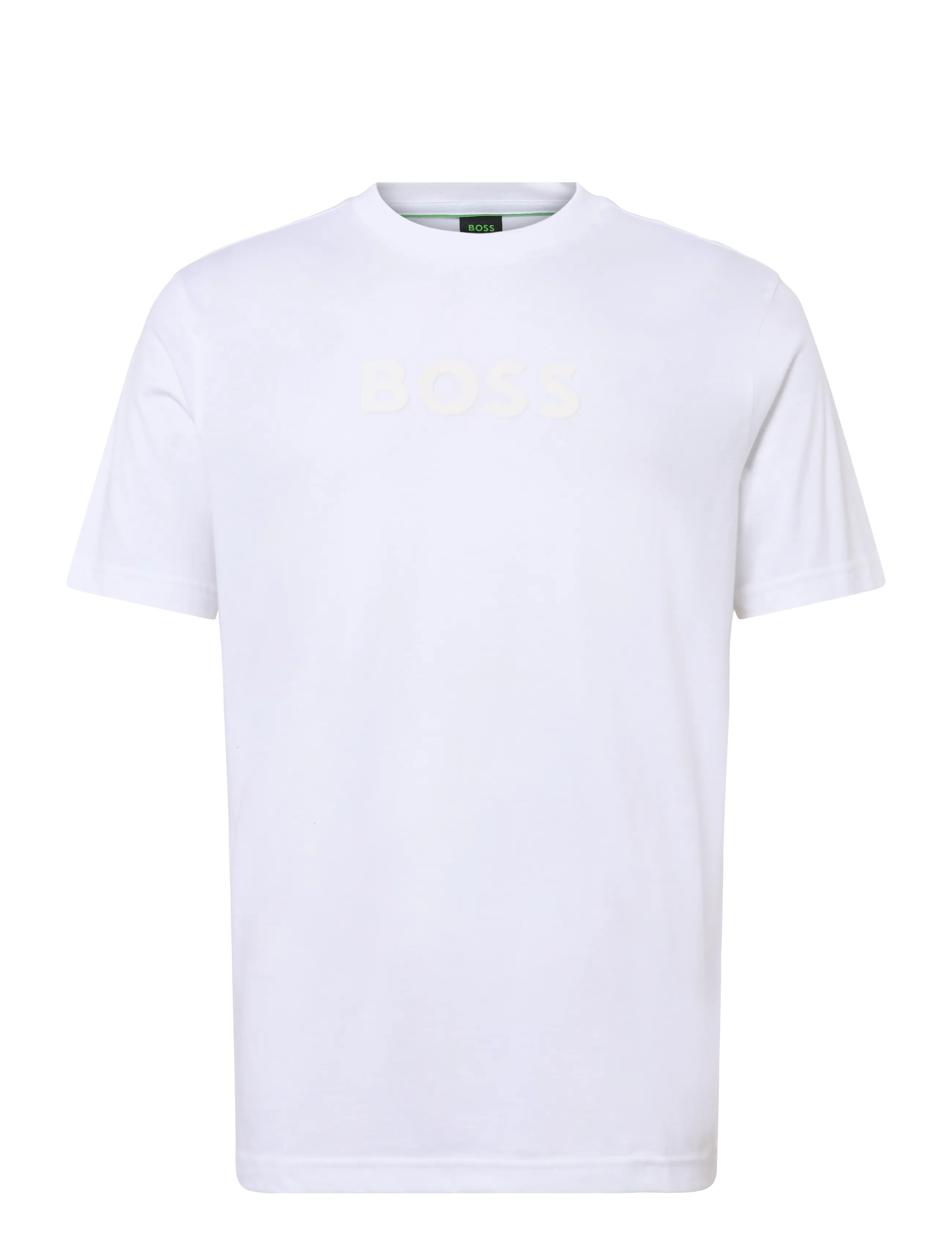 BOSS TS_Logo - BOSS - NATURAL / white