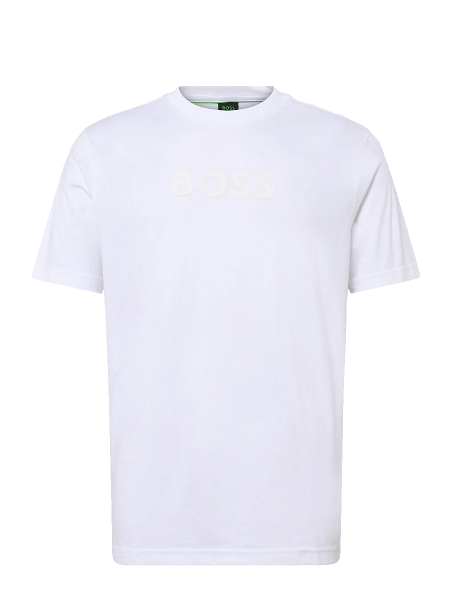 BOSS - TS_Logo - oberteile & t-shirts - natural - 0