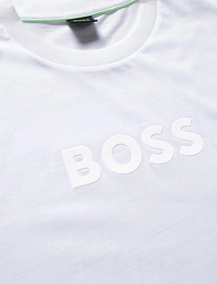 BOSS - TS_Logo - oberteile & t-shirts - natural - 2