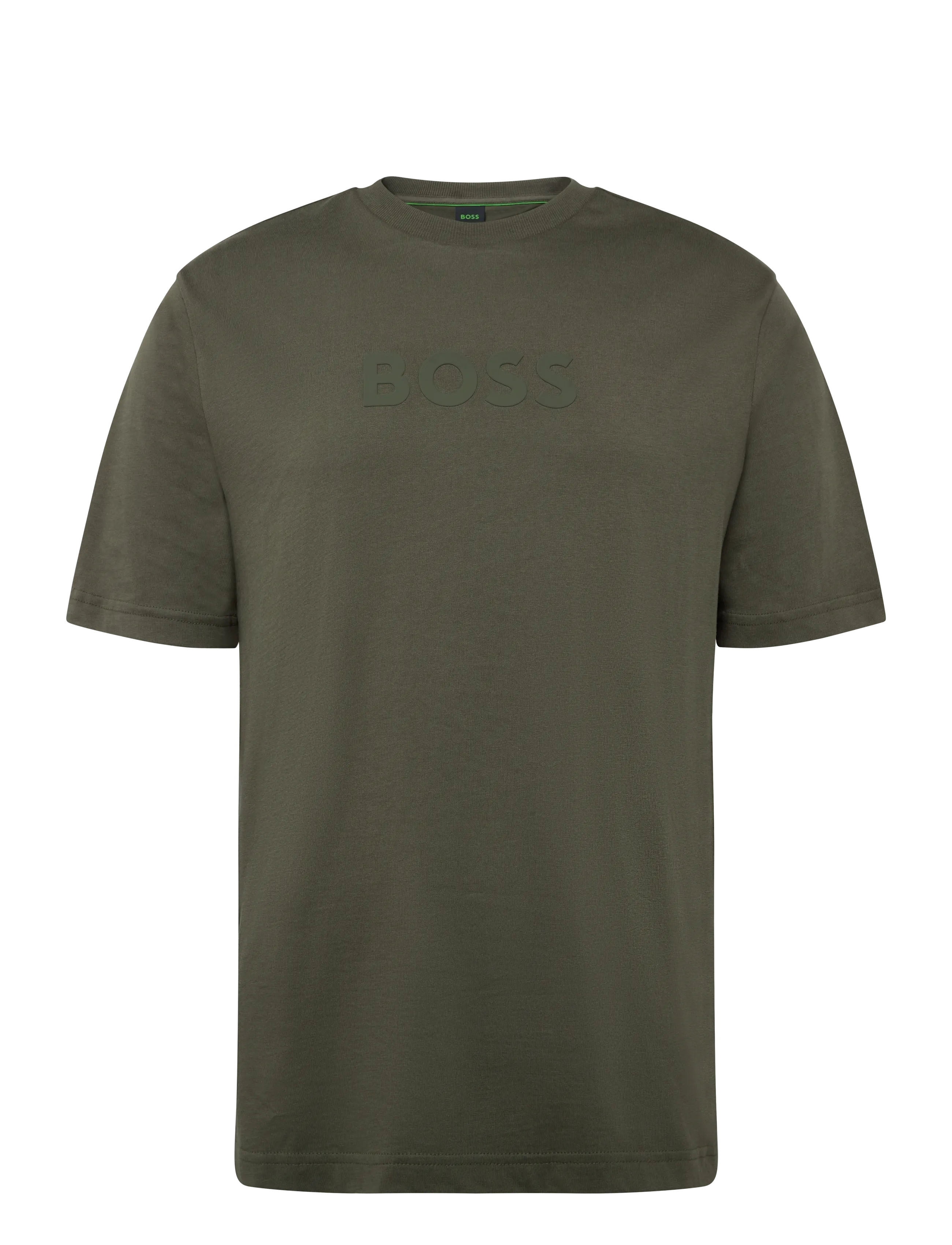 BOSS TS_Logo - T-shirts - OPEN GREEN / khaki/green