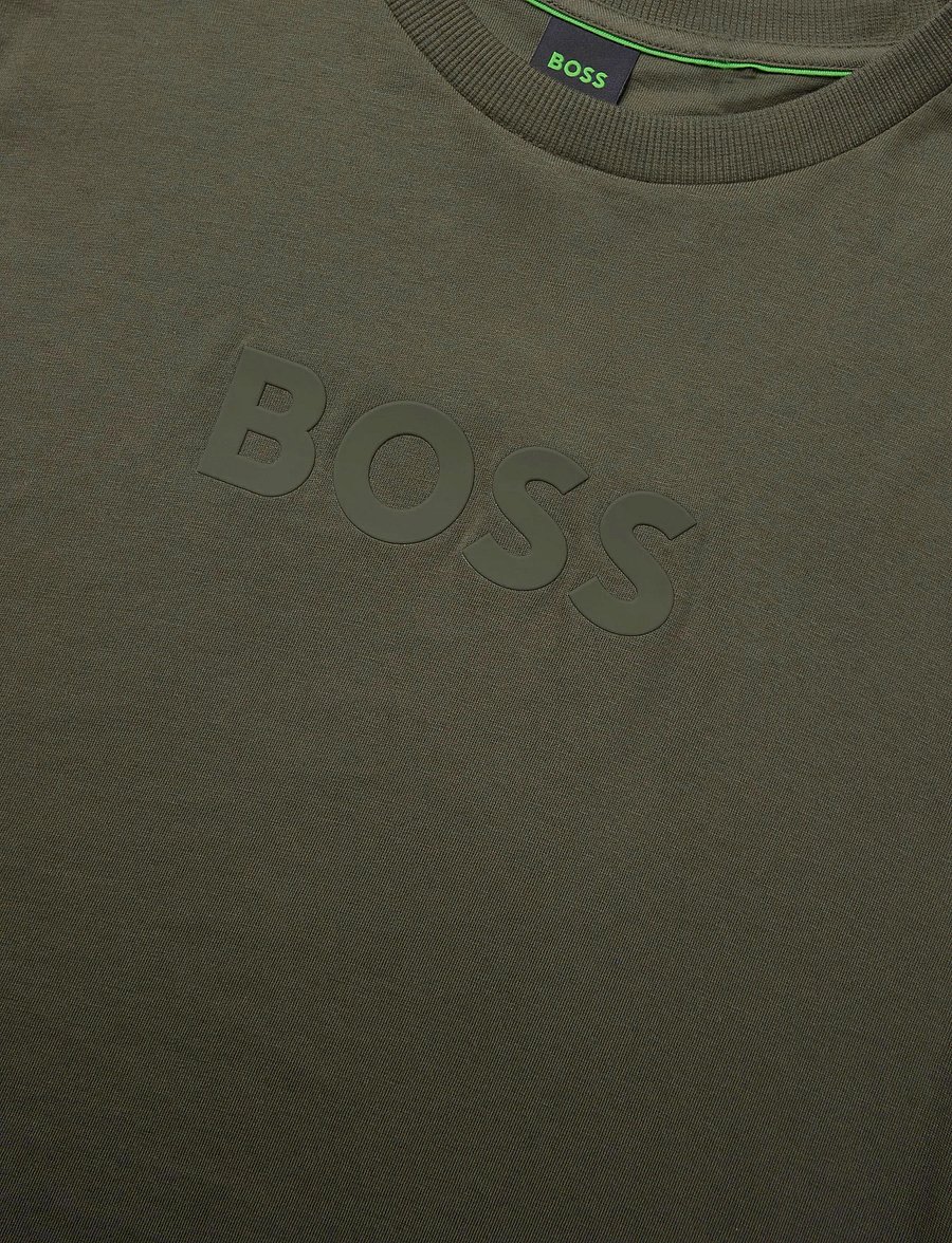 BOSS - TS_Logo - t-shirts - open green - 2