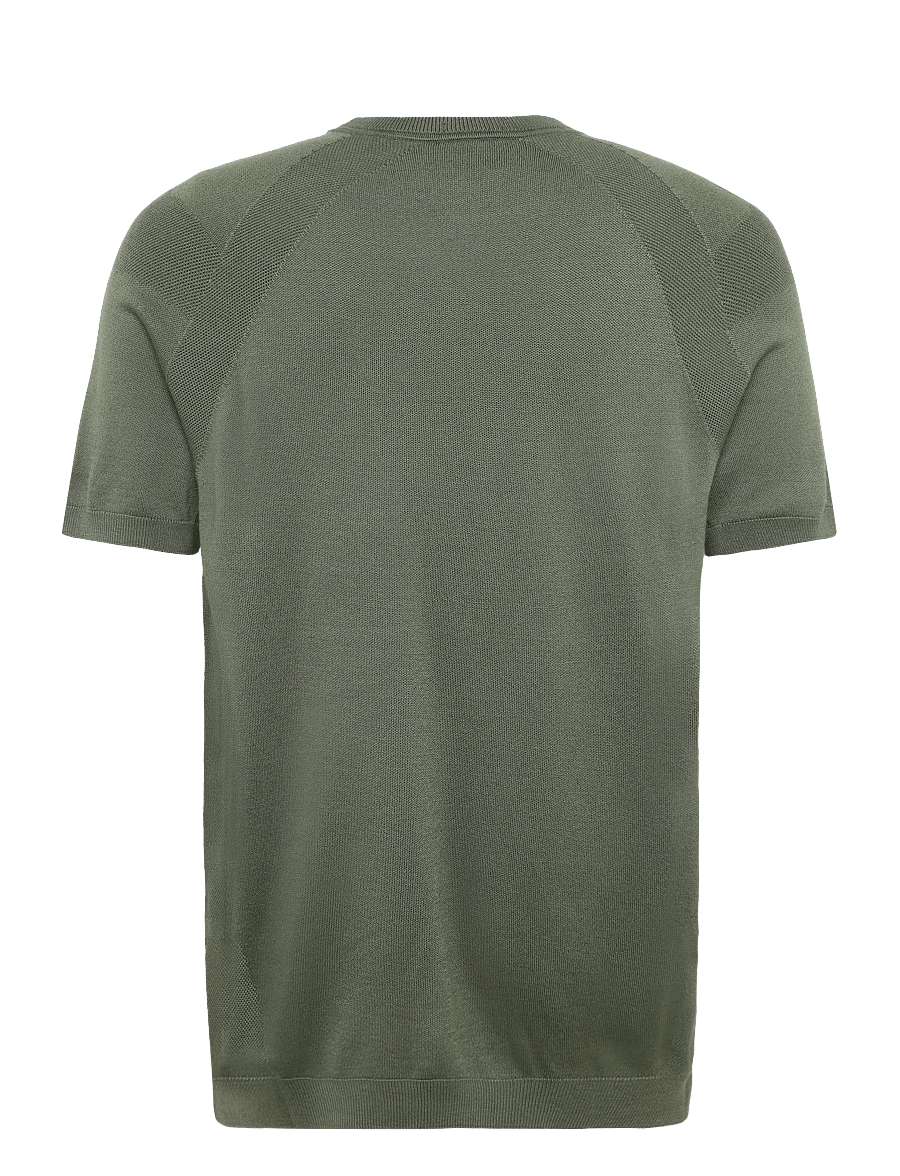 BOSS - KN_Tour Seamless T - oberteile & t-shirts - dark beige - 2