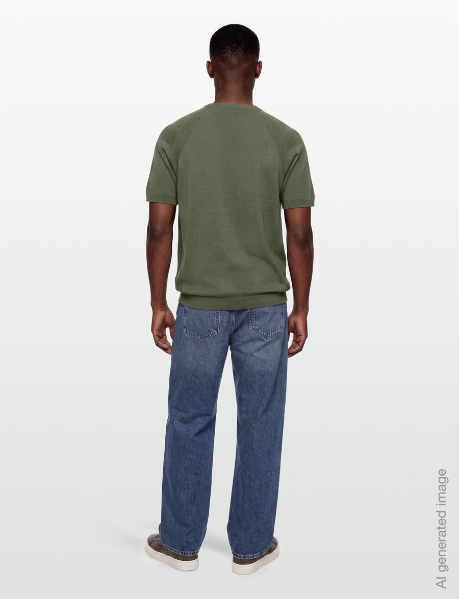 BOSS - KN_Tour Seamless T - oberteile & t-shirts - dark beige - 4