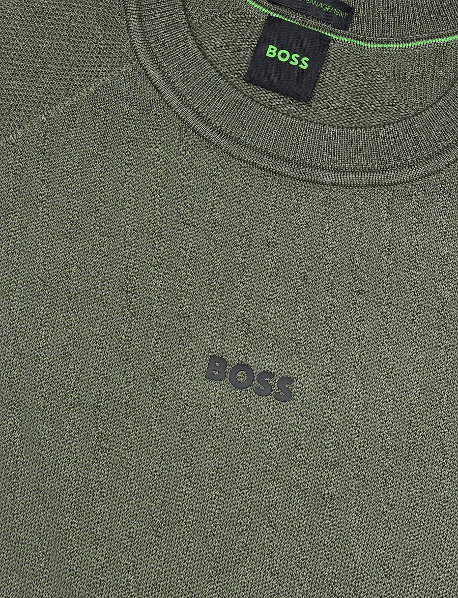 BOSS - KN_Tour Seamless T - oberteile & t-shirts - dark beige - 5