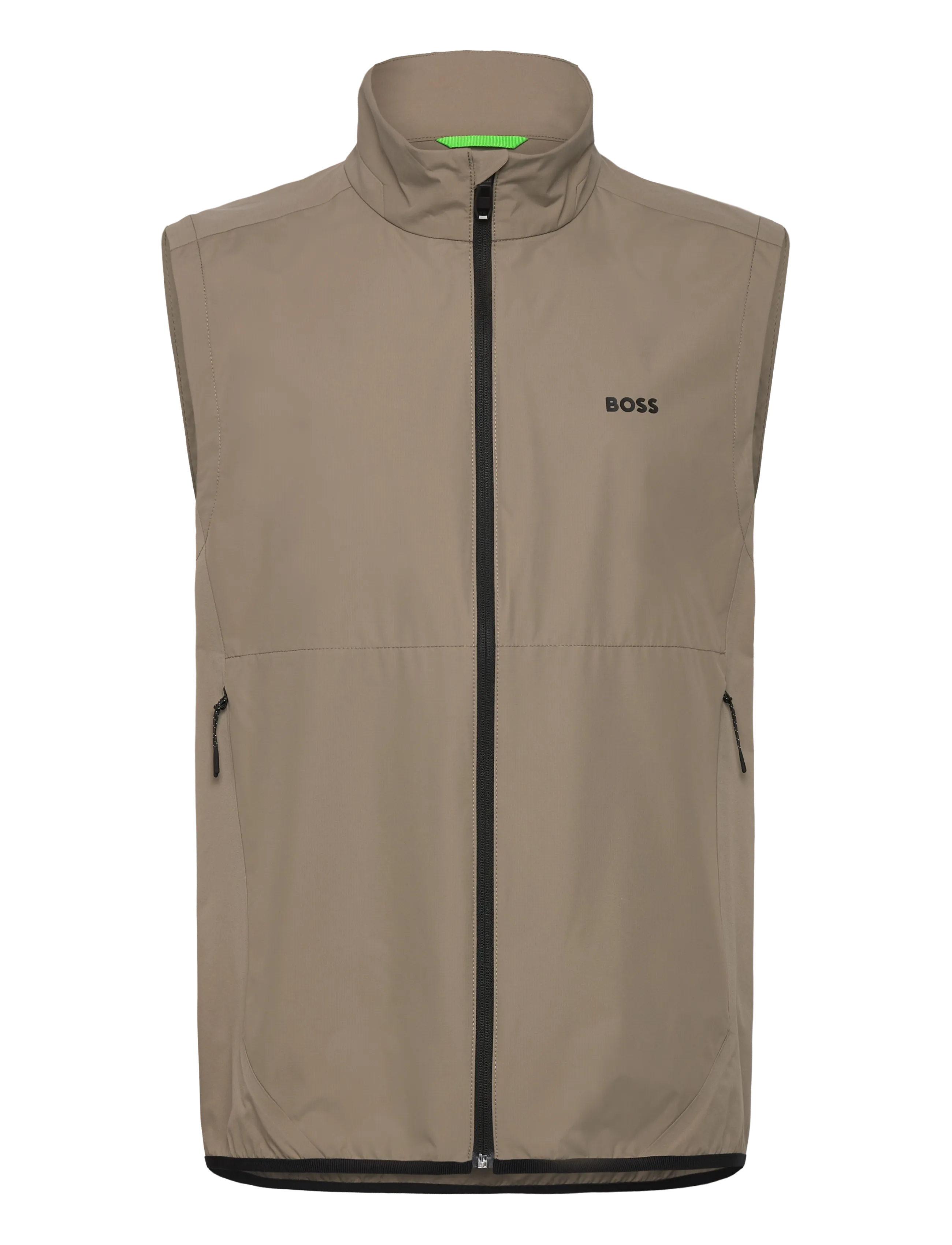 BOSS OW_GOC Birdie Vest - Ytterkläder - LIGHT/PASTEL GREEN / brown