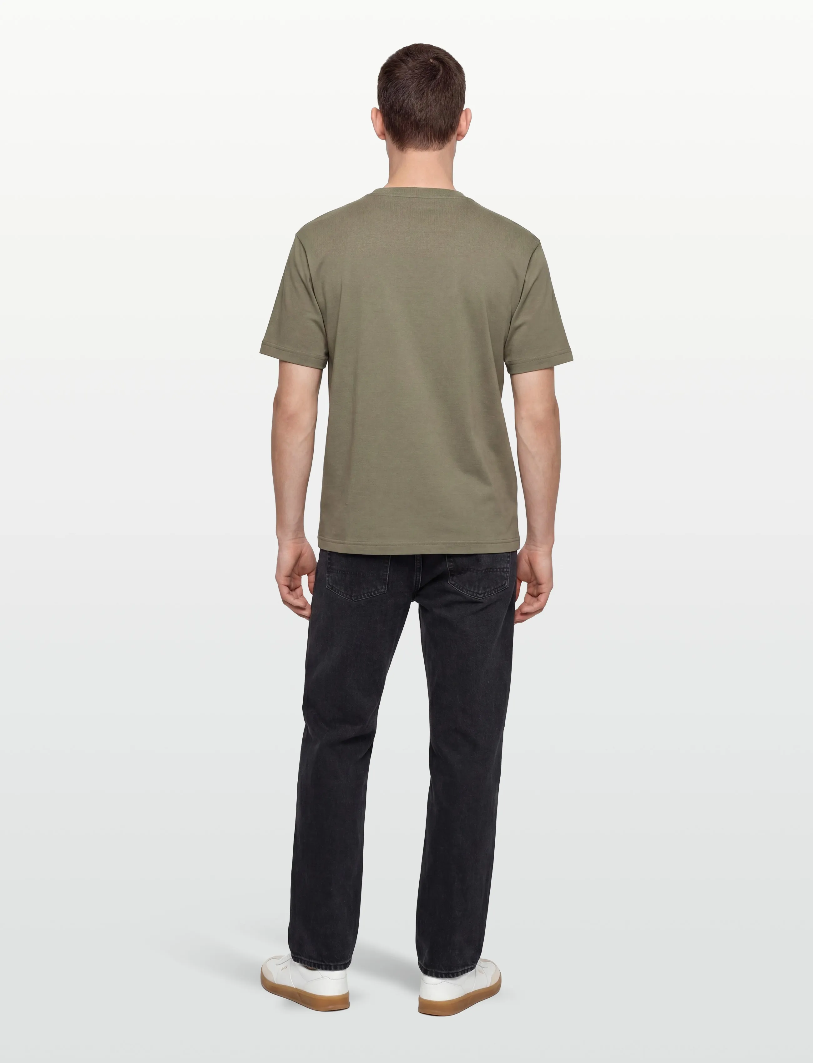 BOSS - TS_Join Relaxed GRX - t-shirts - dark beige - 4