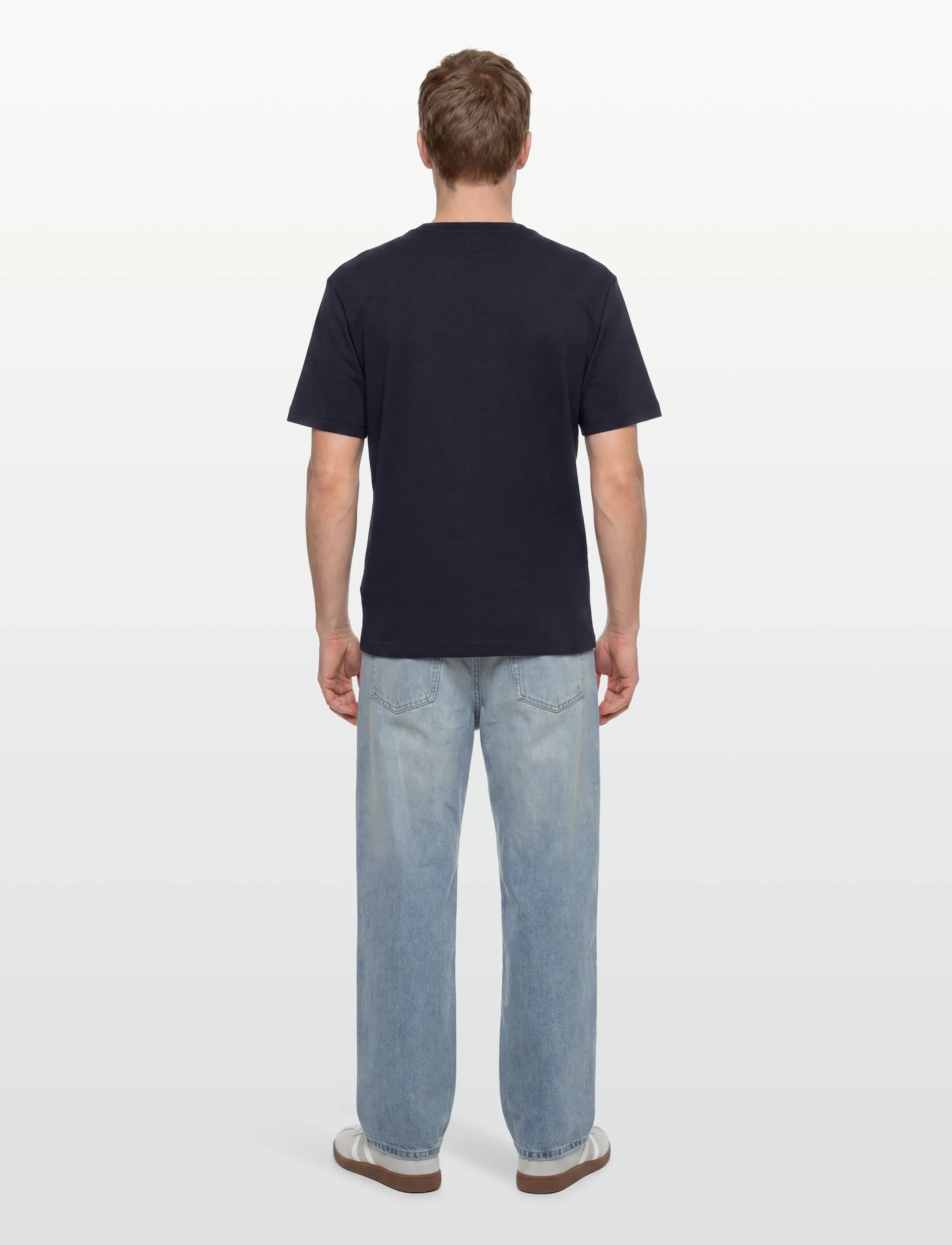 BOSS - TS_Join Relaxed GRX - oberteile & t-shirts - dark blue - 4