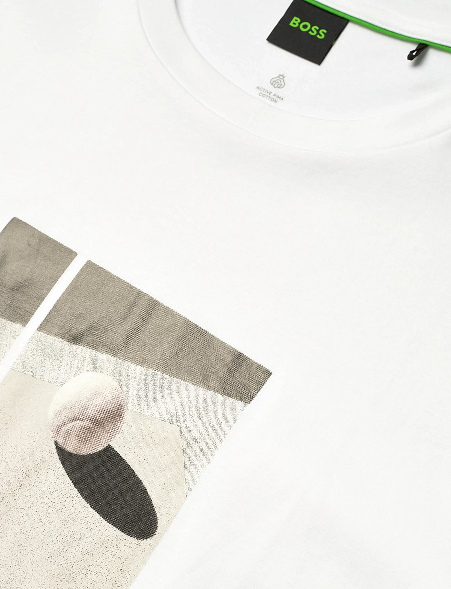 BOSS - TS_Join Relaxed GRX - t-shirts - white - 5