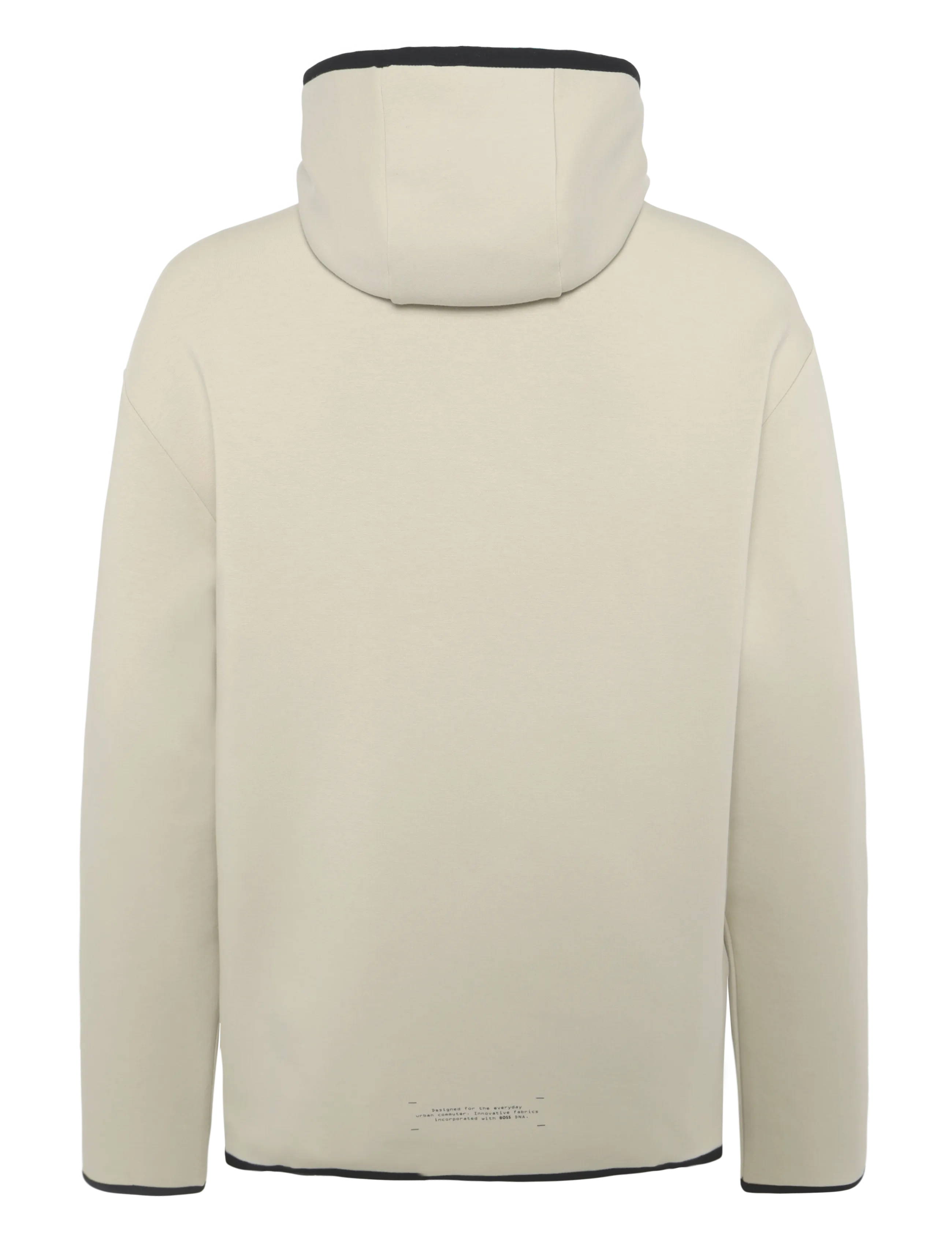 BOSS - SW_Snug Hood - hættetrøjer - light beige - 2