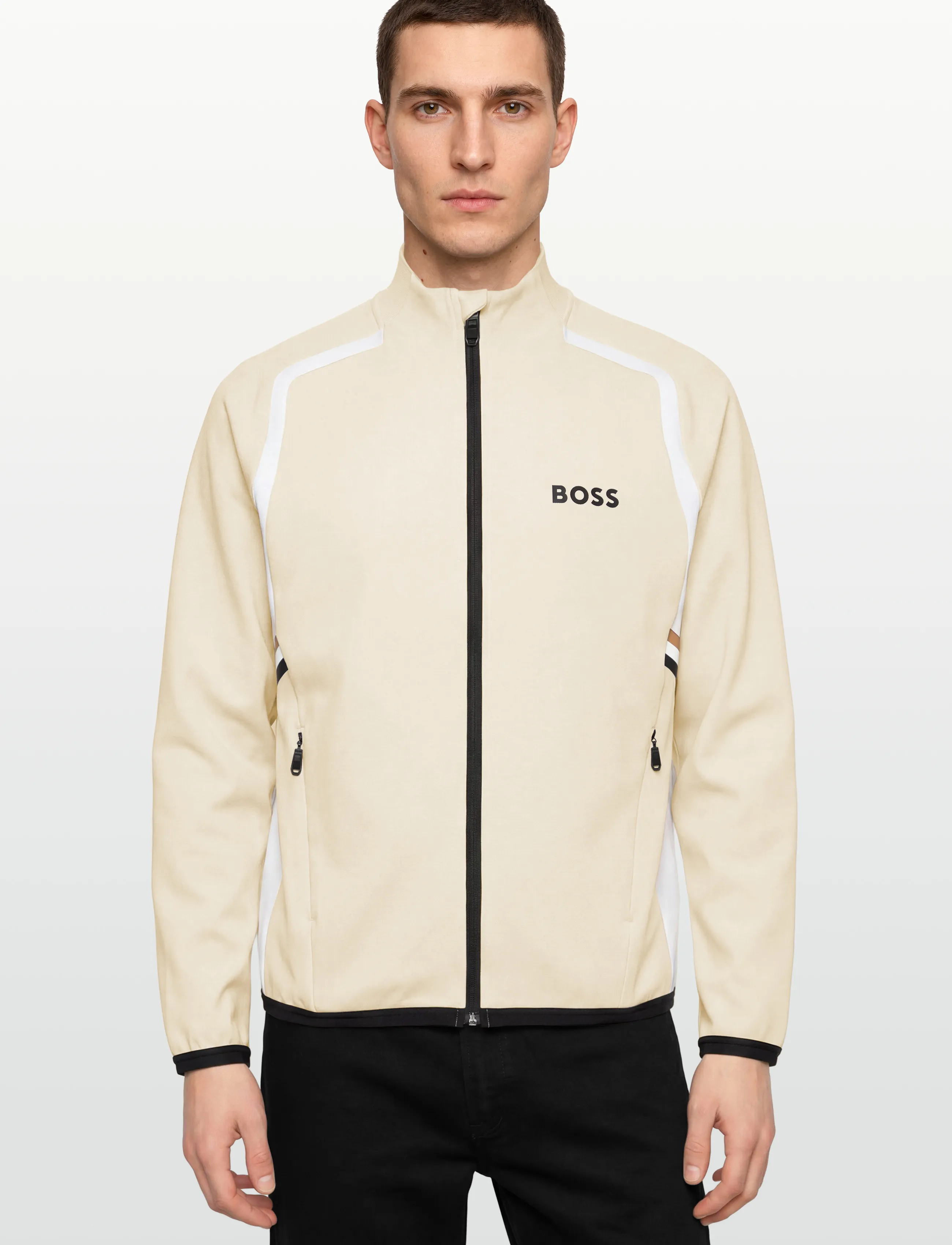 BOSS - SW_TOC Spin FZ - sportjackor - light beige - 3