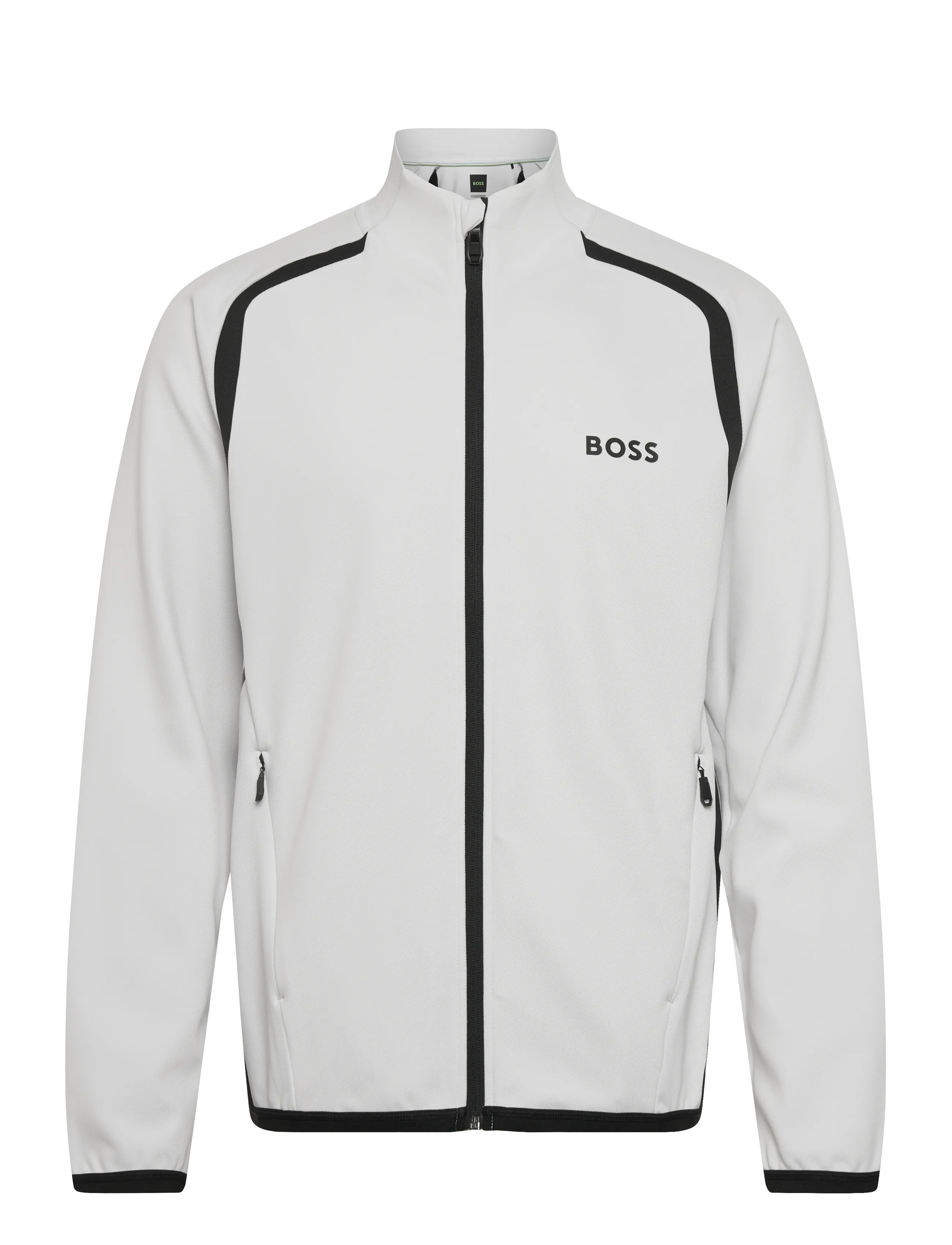 BOSS Sw_Toc Spin Fz, XL, White, Sport Jackets > Sport Training Jackets, Herre
