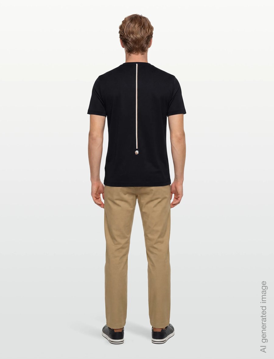 BOSS - TS_TOC Spin Training - oberteile & t-shirts - black - 4