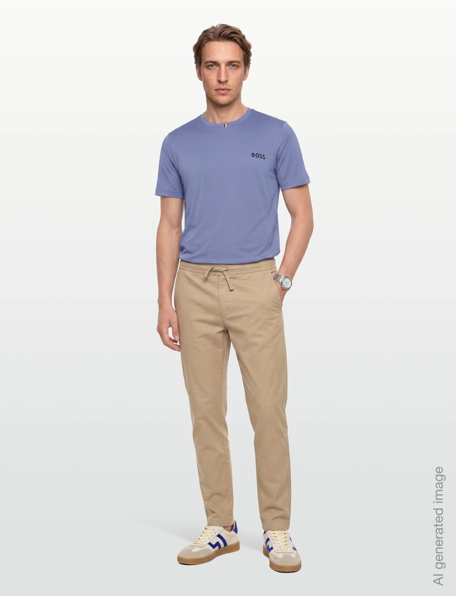 BOSS - TS_TOC Spin Training - oberteile & t-shirts - light/pastel blue - 0