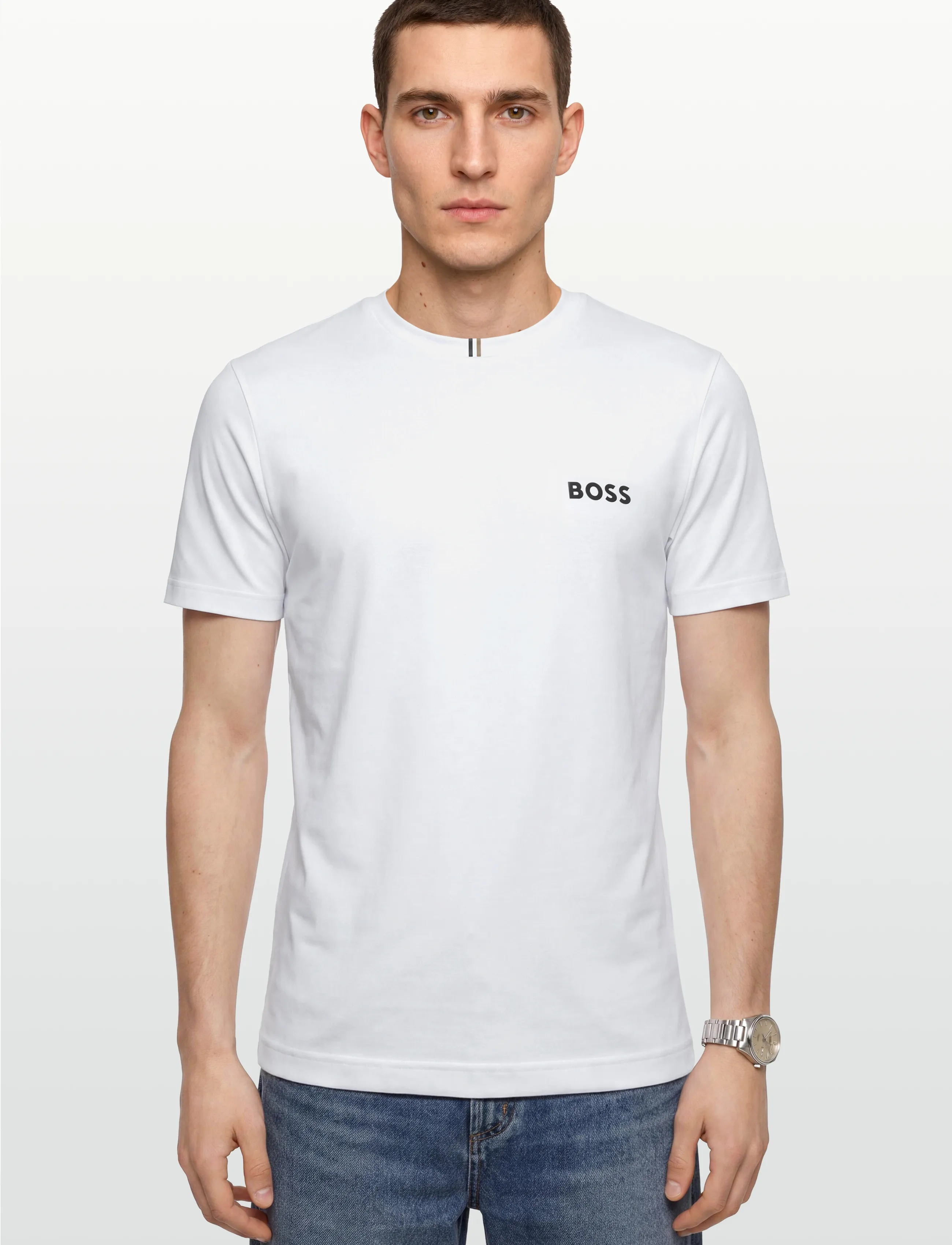 BOSS - TS_TOC Spin Training - t-shirts - white - 3