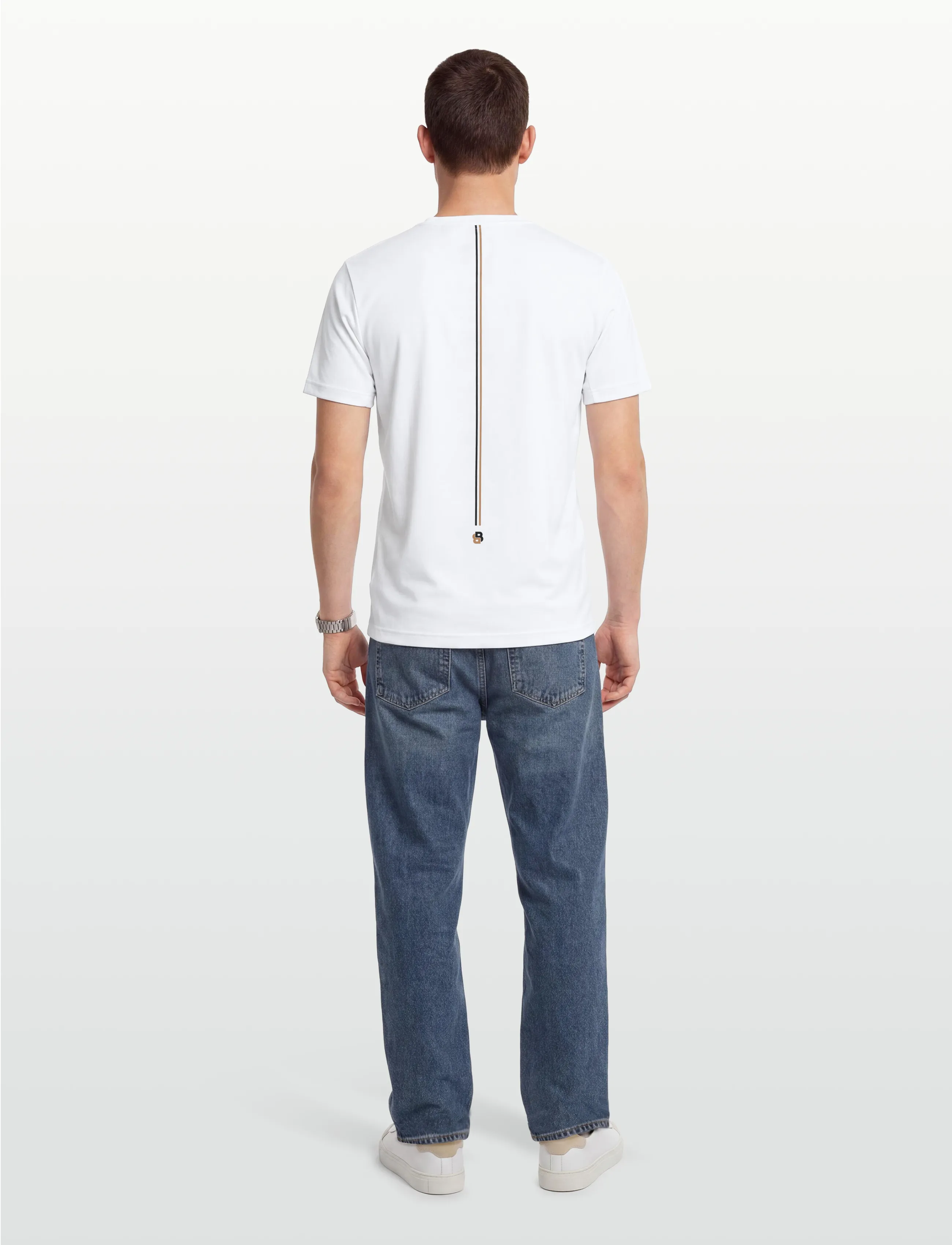 BOSS - TS_TOC Spin Training - t-shirts - white - 4