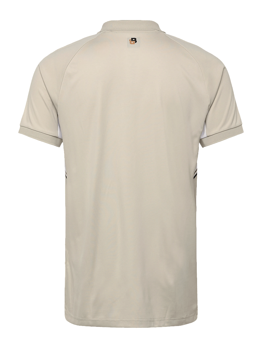 BOSS - PL_TOC Spin CB - short-sleeved polos - light beige - 1