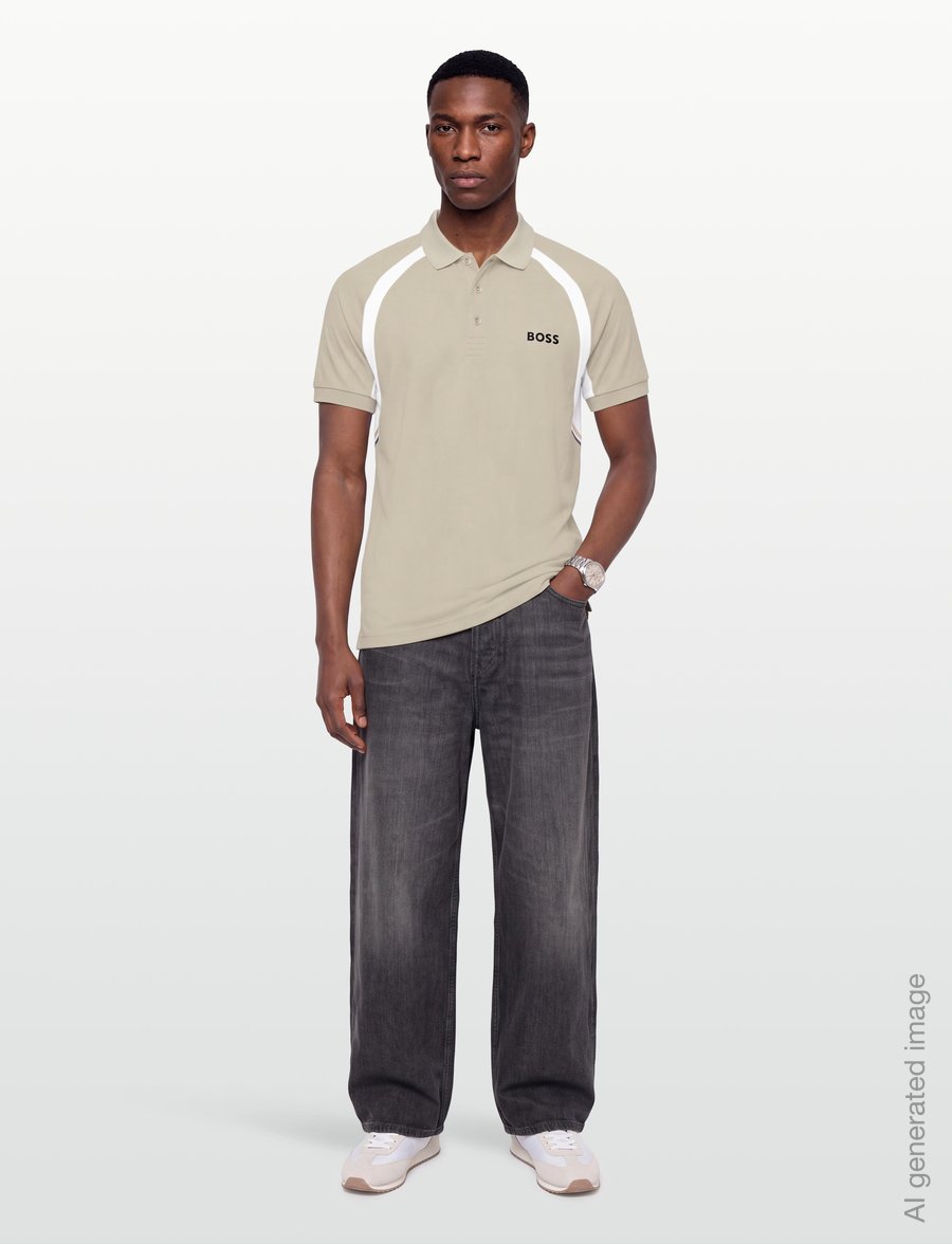BOSS - PL_TOC Spin CB - kurzärmelig - light beige - 0