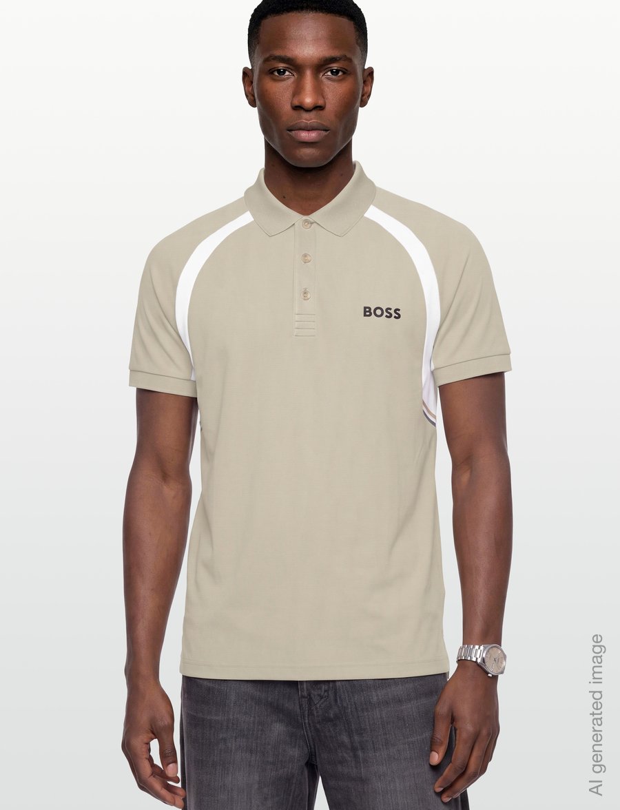 BOSS - PL_TOC Spin CB - kurzärmelig - light beige - 3
