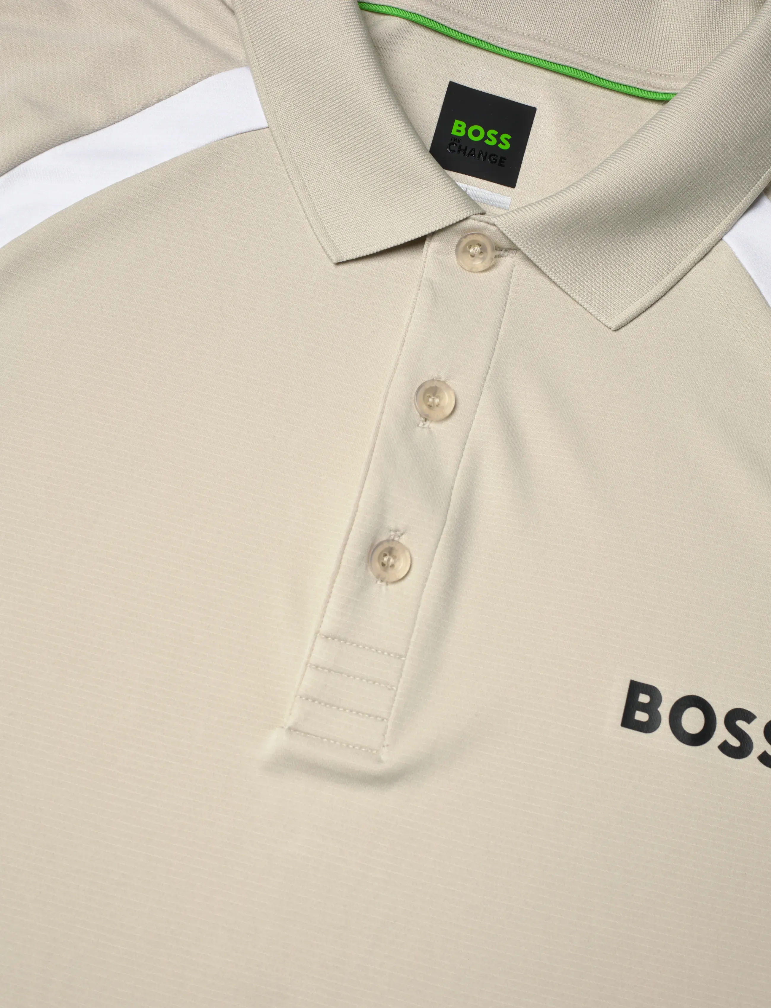 BOSS - PL_TOC Spin CB - short-sleeved polos - light beige - 2