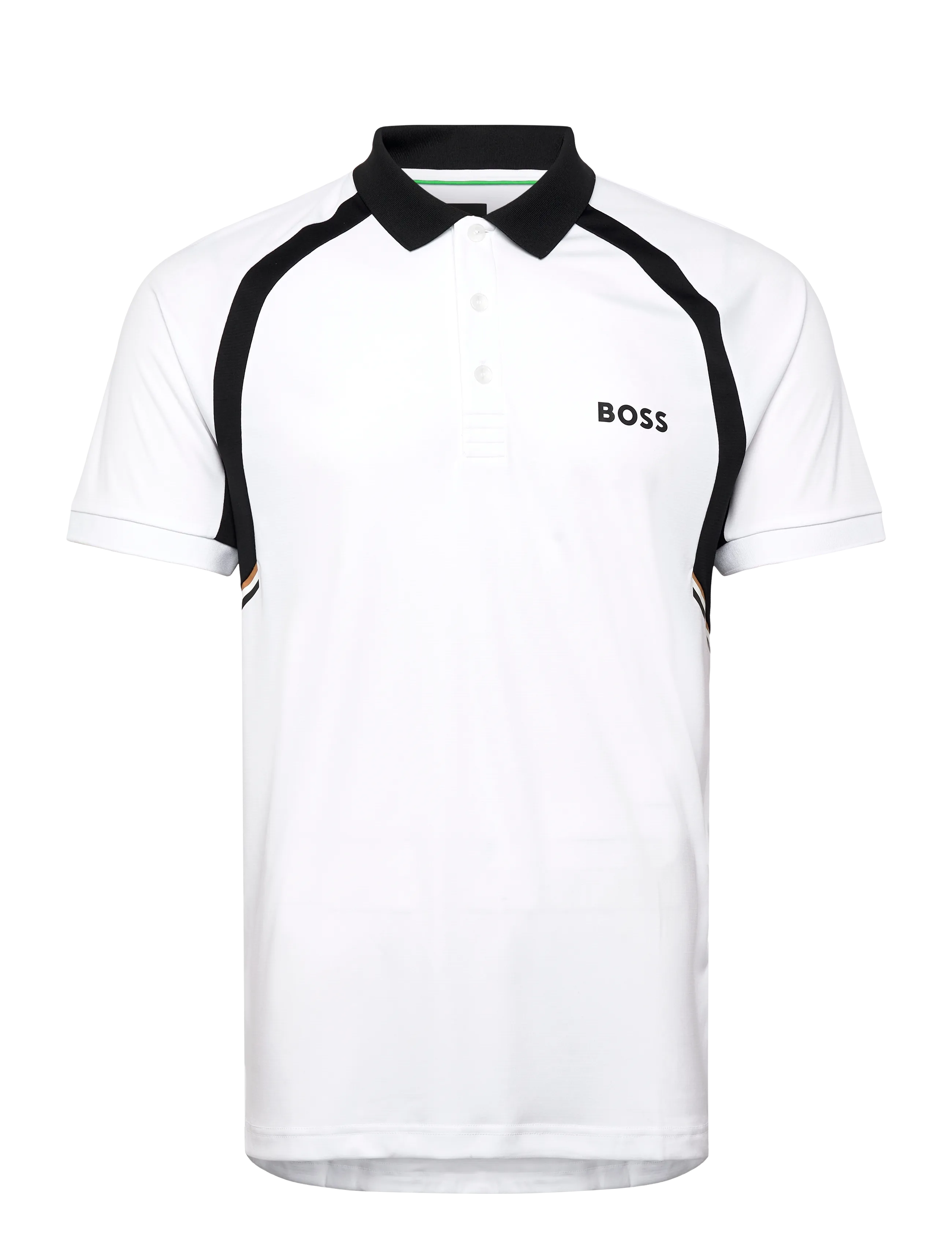 BOSS Pl_Toc Spin Cb, L, White, Poloer > Kortærmede, Herre