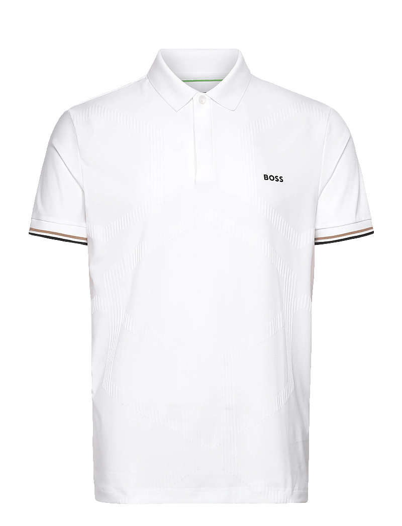 BOSS - PL_GOC Chip Hexa - oberteile & t-shirts - white - 0