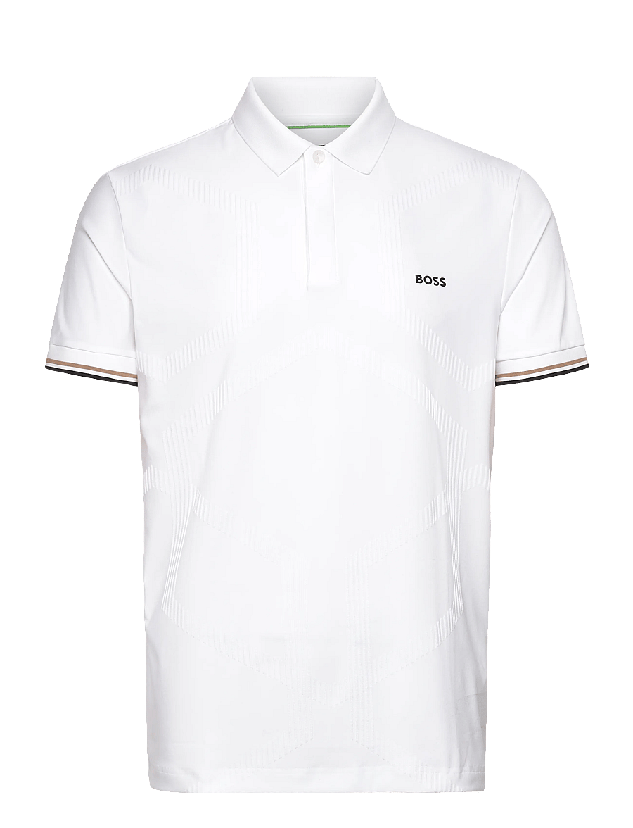 BOSS - PL_GOC Chip Hexa - toppe & t-shirts - white - 0