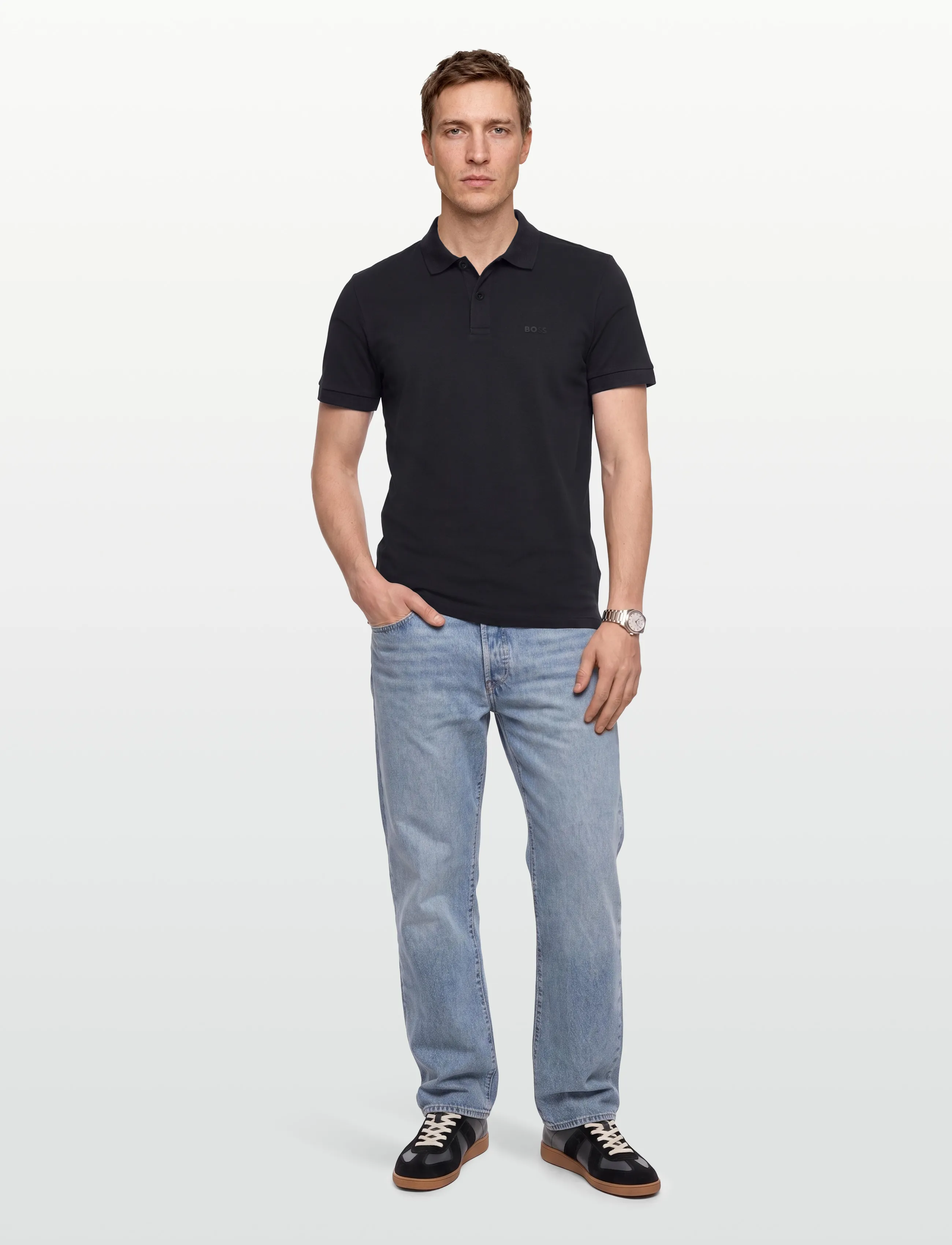 BOSS Pio 1, 3XL, Green, Sport Polos > Sport Short-sleeved Polos, Herre