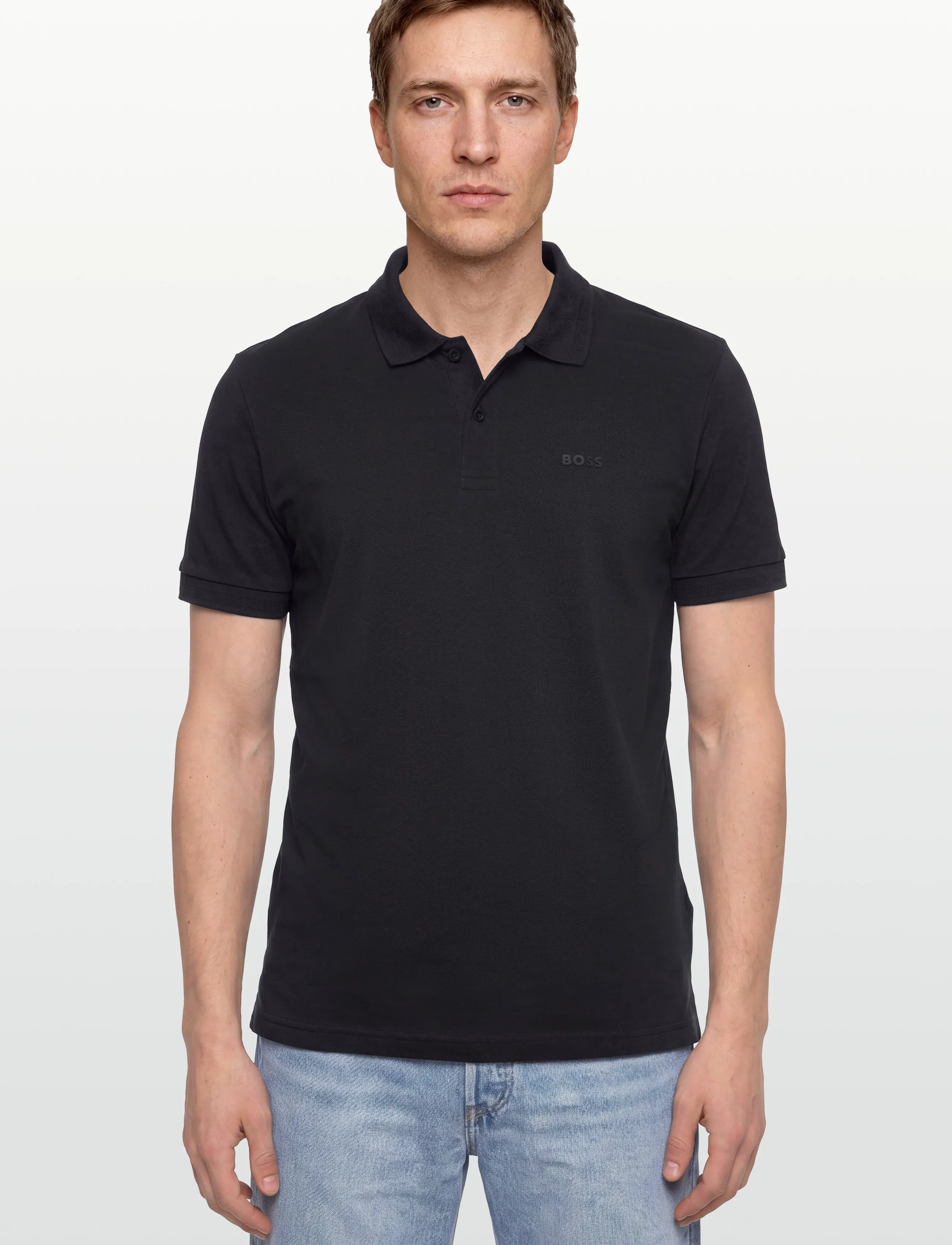BOSS - Pio 1 - toppe & t-shirts - dark blue - 3