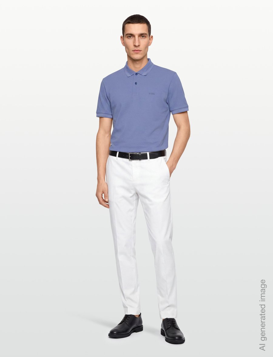 BOSS - Pio 1 - toppar & t-shirts - light/pastel blue - 0