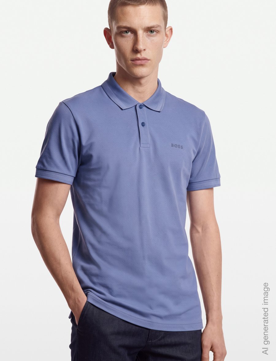 BOSS - Pio 1 - toppar & t-shirts - light/pastel blue - 3