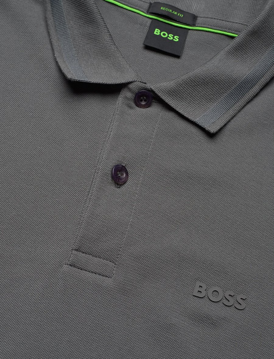 BOSS - Pio 1 - polos - open grey - 2
