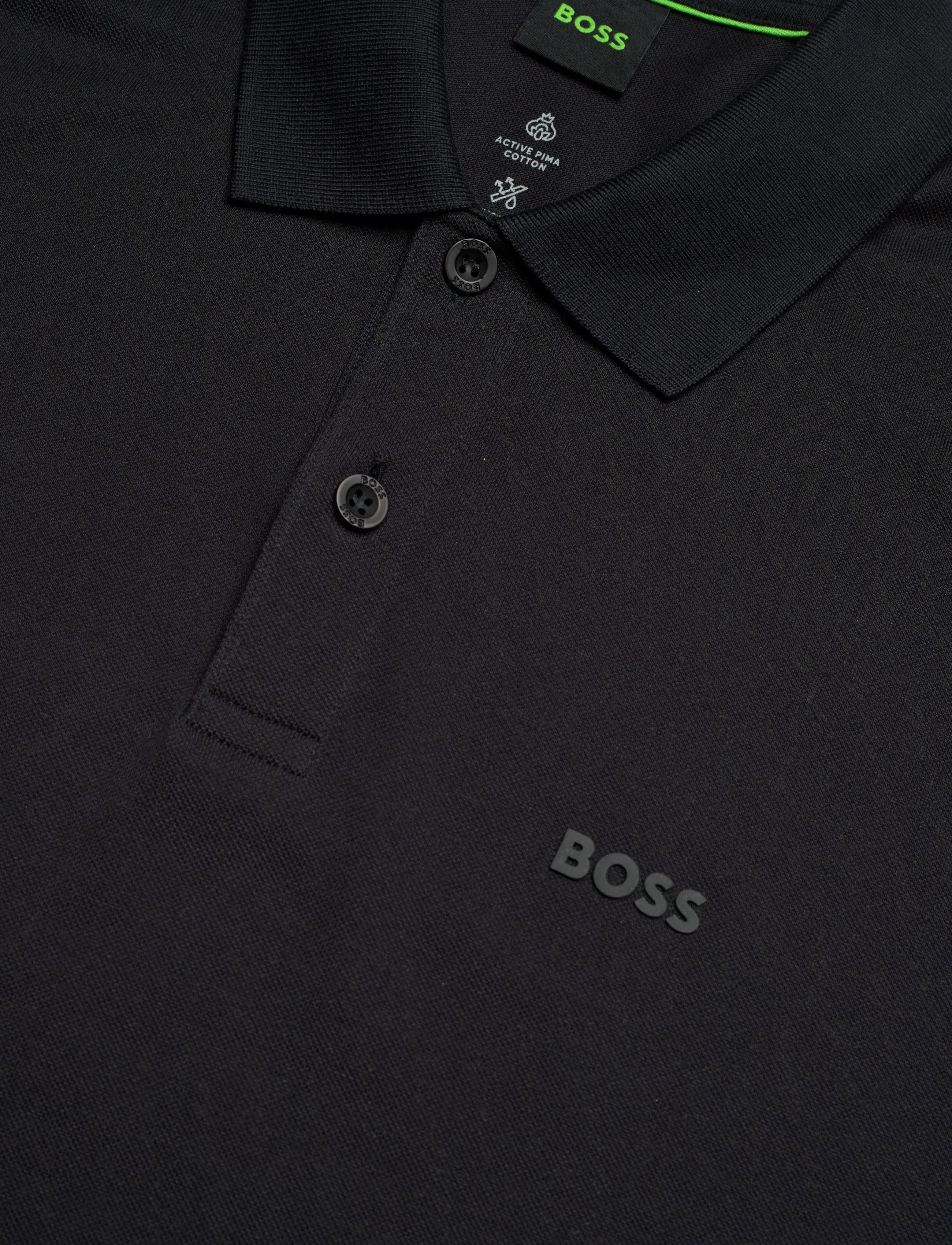 BOSS - PL_GOC Chip Pattern - kortärmade pikéer - dark blue - 2