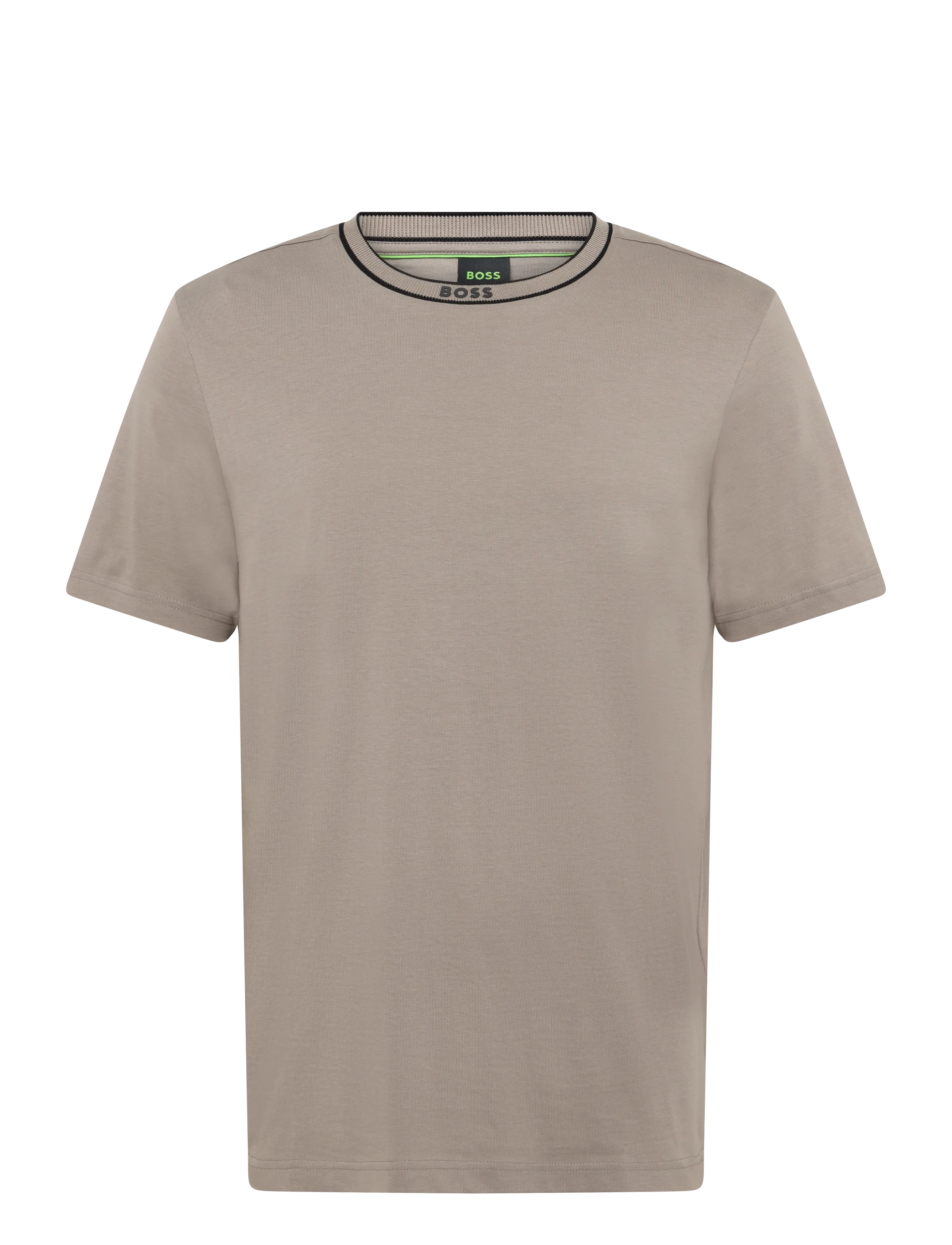 BOSS Tee 5 - T-Shirts - LIGHT/PASTEL GREEN / beige
